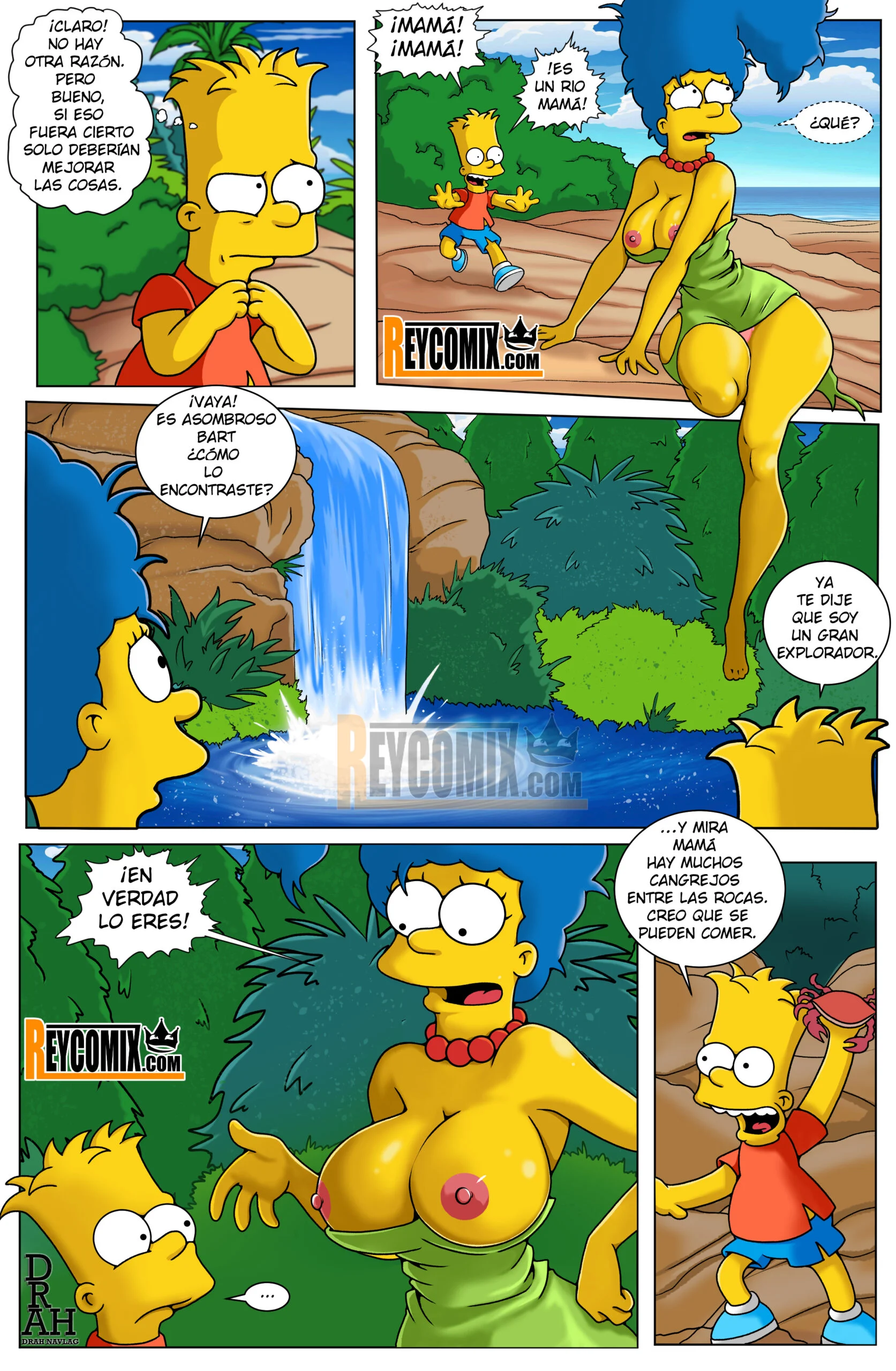 Los Simpsons: Paraiso (Exclusivo ReyComiX) - Página 7