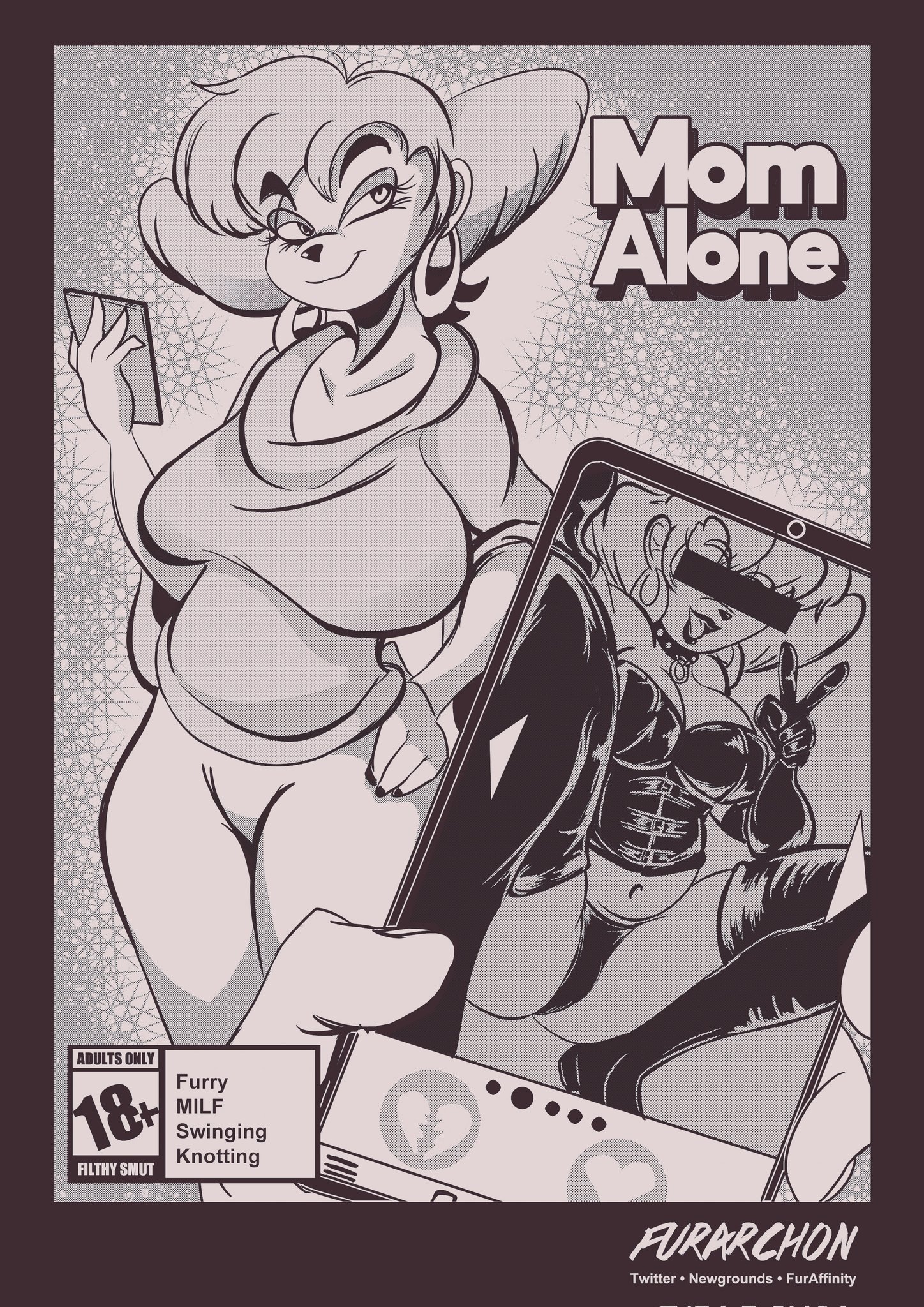 Mom Alone – Furarchon - Página 1