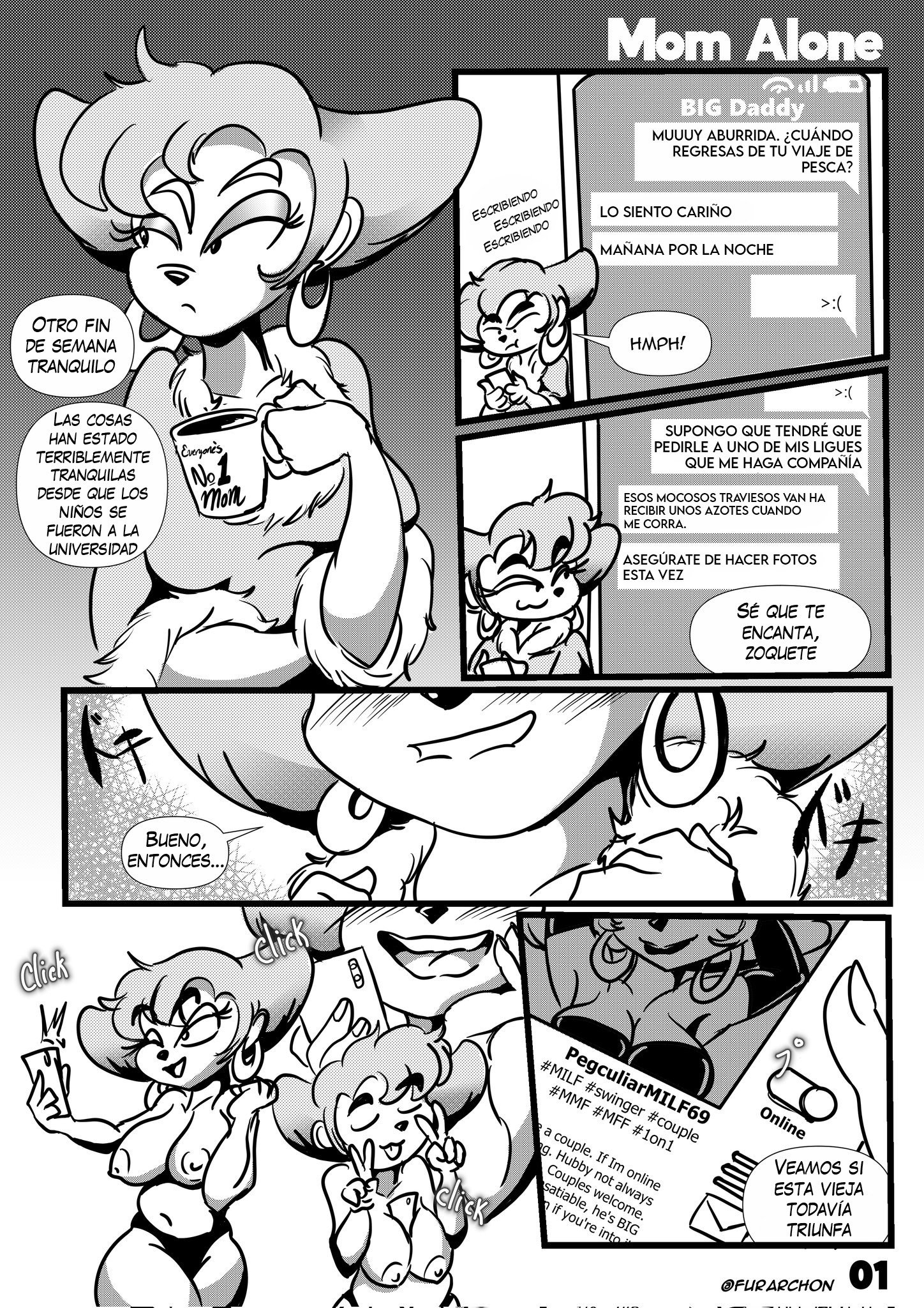 Mom Alone – Furarchon - Página 2