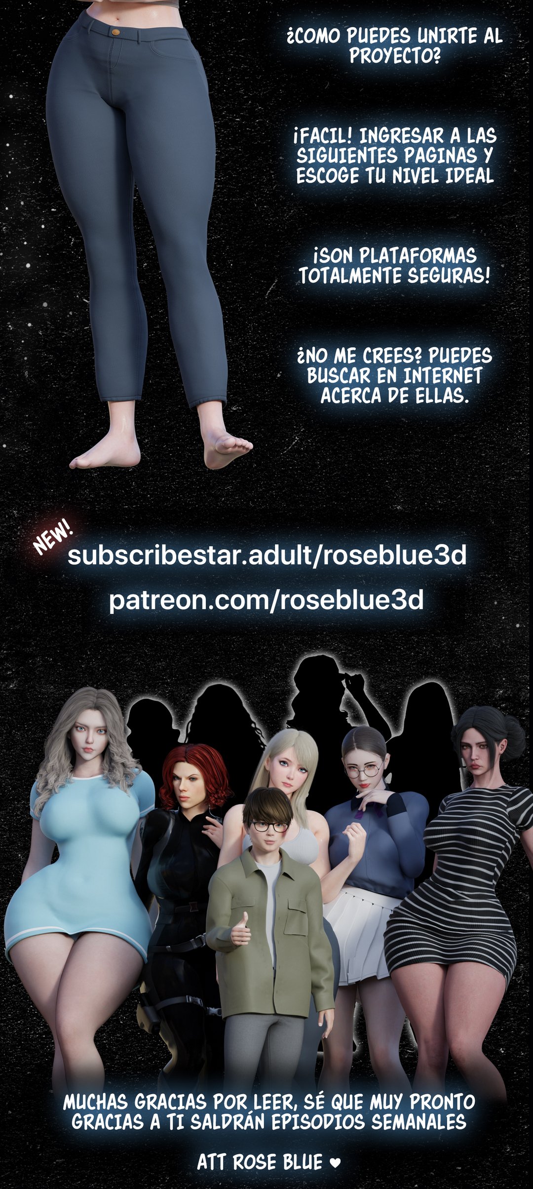 My Neighbor’s Widow 6 – RoseBlue3D - Página 91
