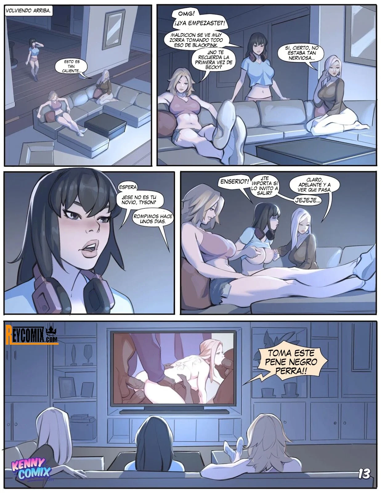 Naughty Sorority The New Pledge – KennyComix - Página 14