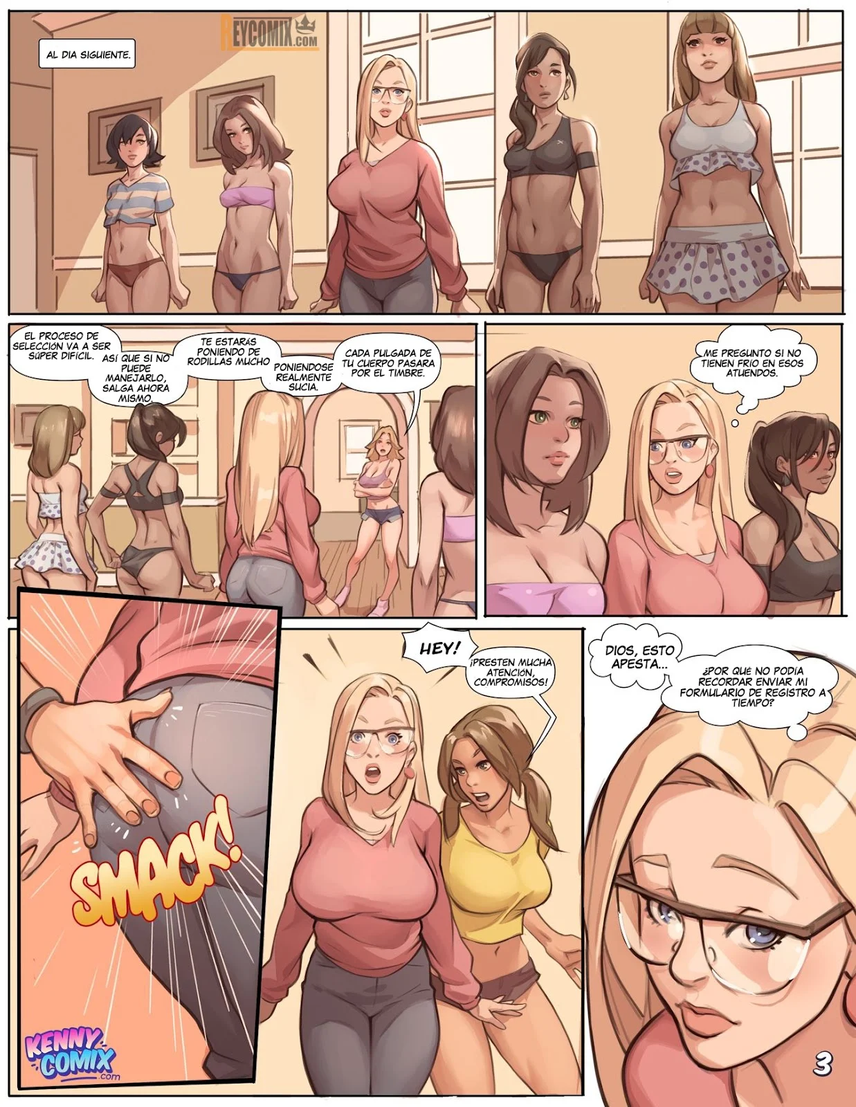 Naughty Sorority The New Pledge – KennyComix - Página 4