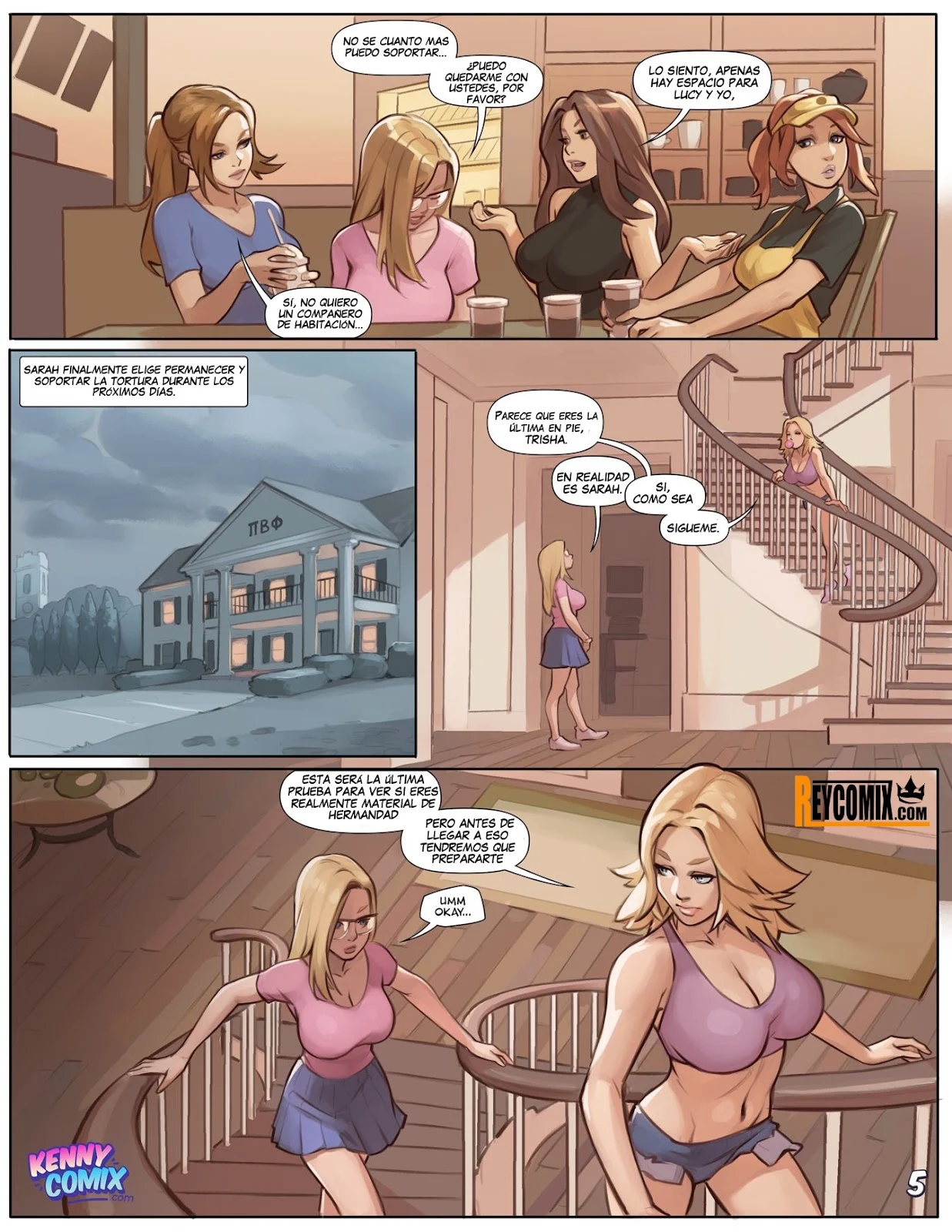 Naughty Sorority The New Pledge – KennyComix - Página 6