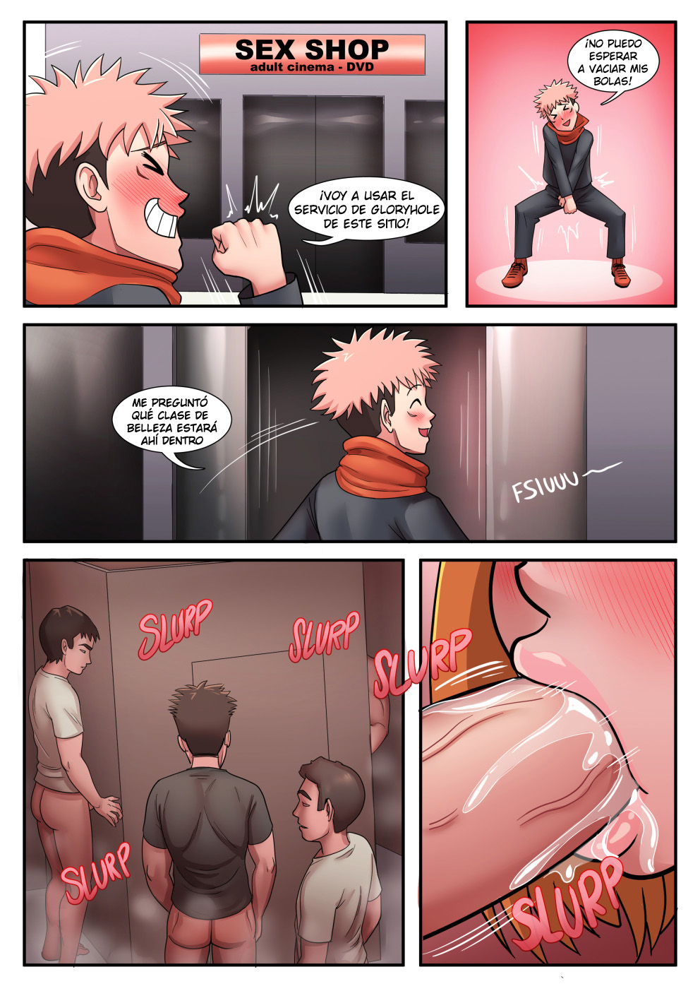Nobara visits a Gloryhole in Tokyo – Cuuki - Página 12