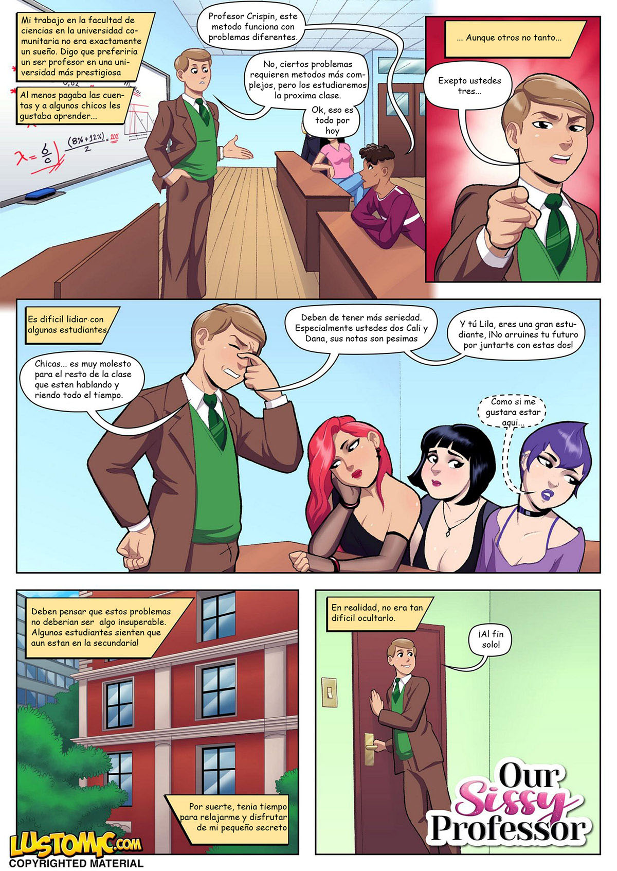 Our Sissy Professor – Lustomic - Página 2