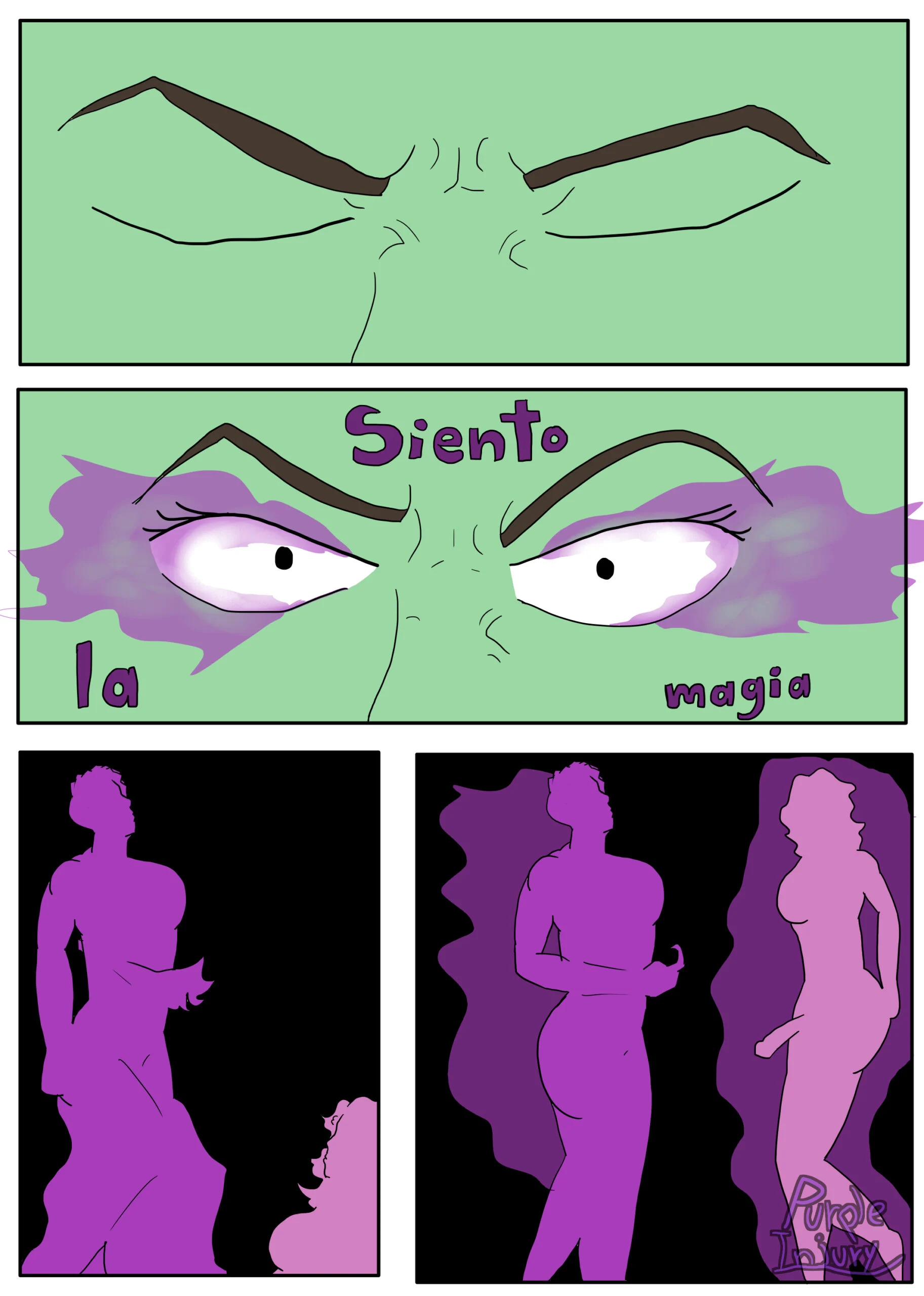 Por la Magia – Purple Injury - Página 8