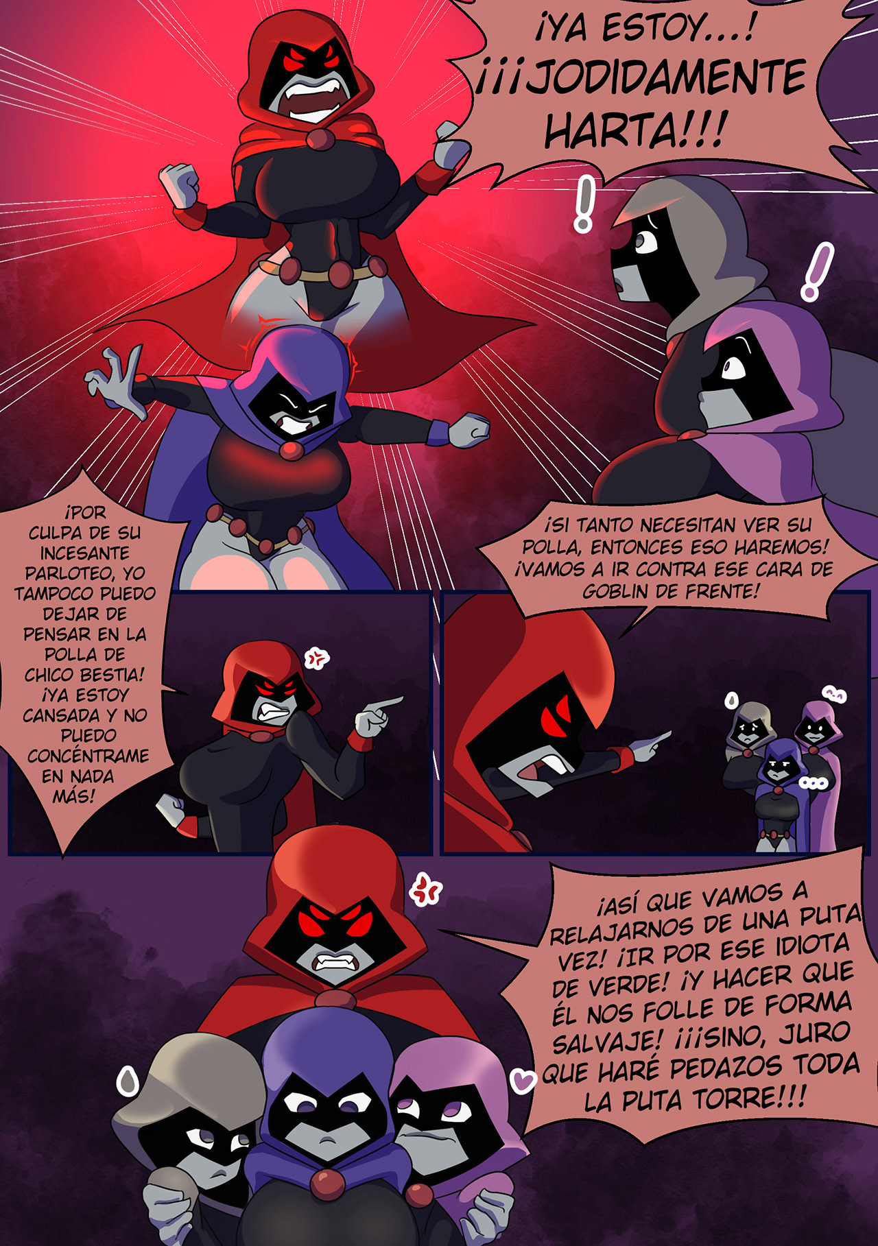 Raven Surging Emotions – Evil Racoon - Página 7