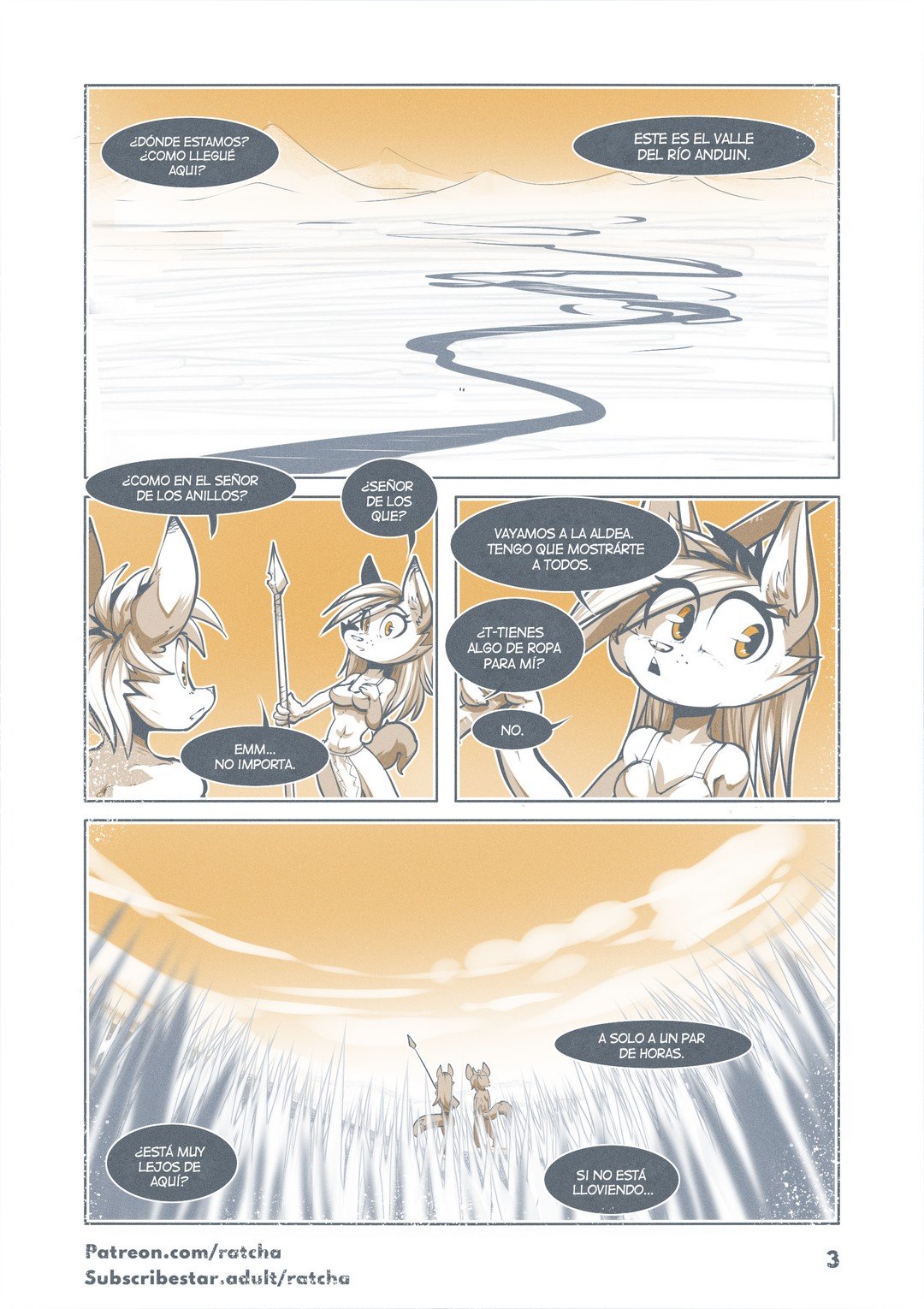 Reincarnated in Another World as a Furry Fox – Ratcha - Página 3