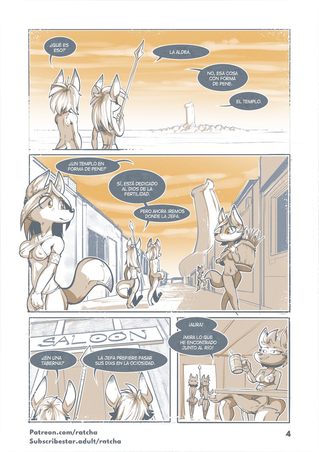 Reincarnated in Another World as a Furry Fox – Ratcha - Página 4