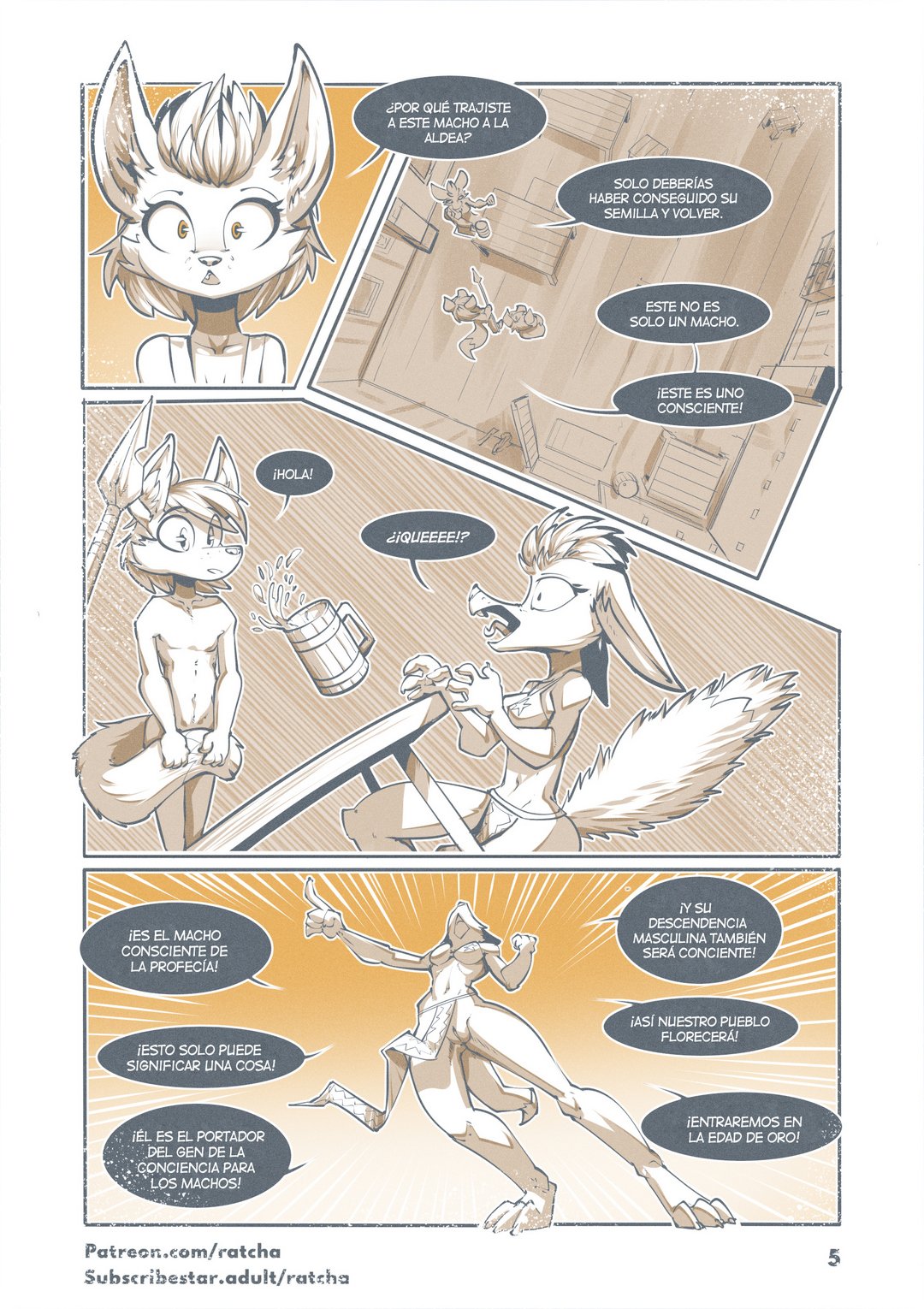 Reincarnated in Another World as a Furry Fox – Ratcha - Página 5