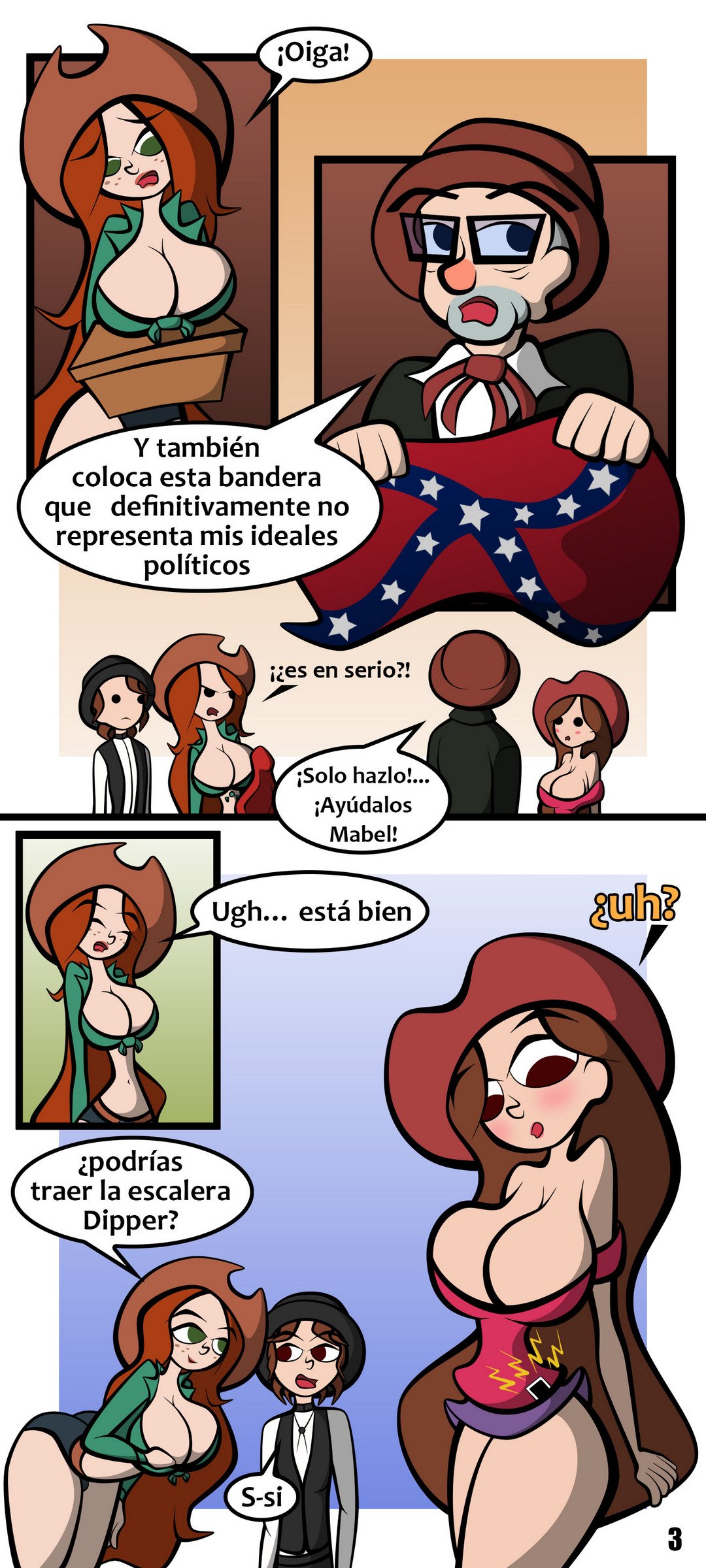 Rodeo en Gravity Falls – Trece-013 - Página 4