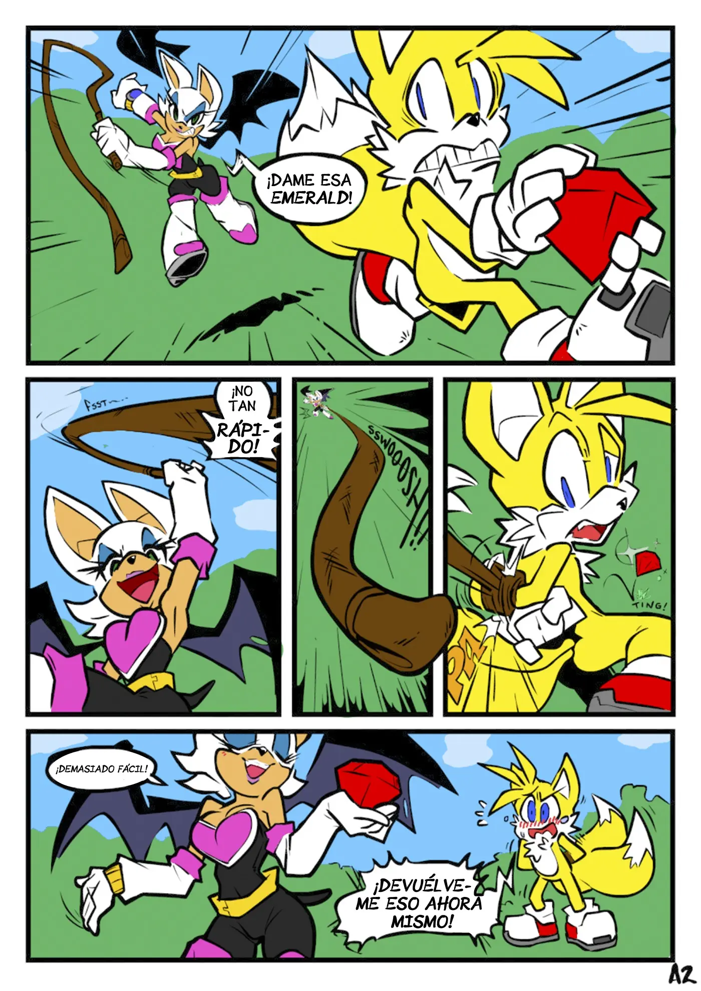 Rouge vs Tails – NanoJam - Página 2