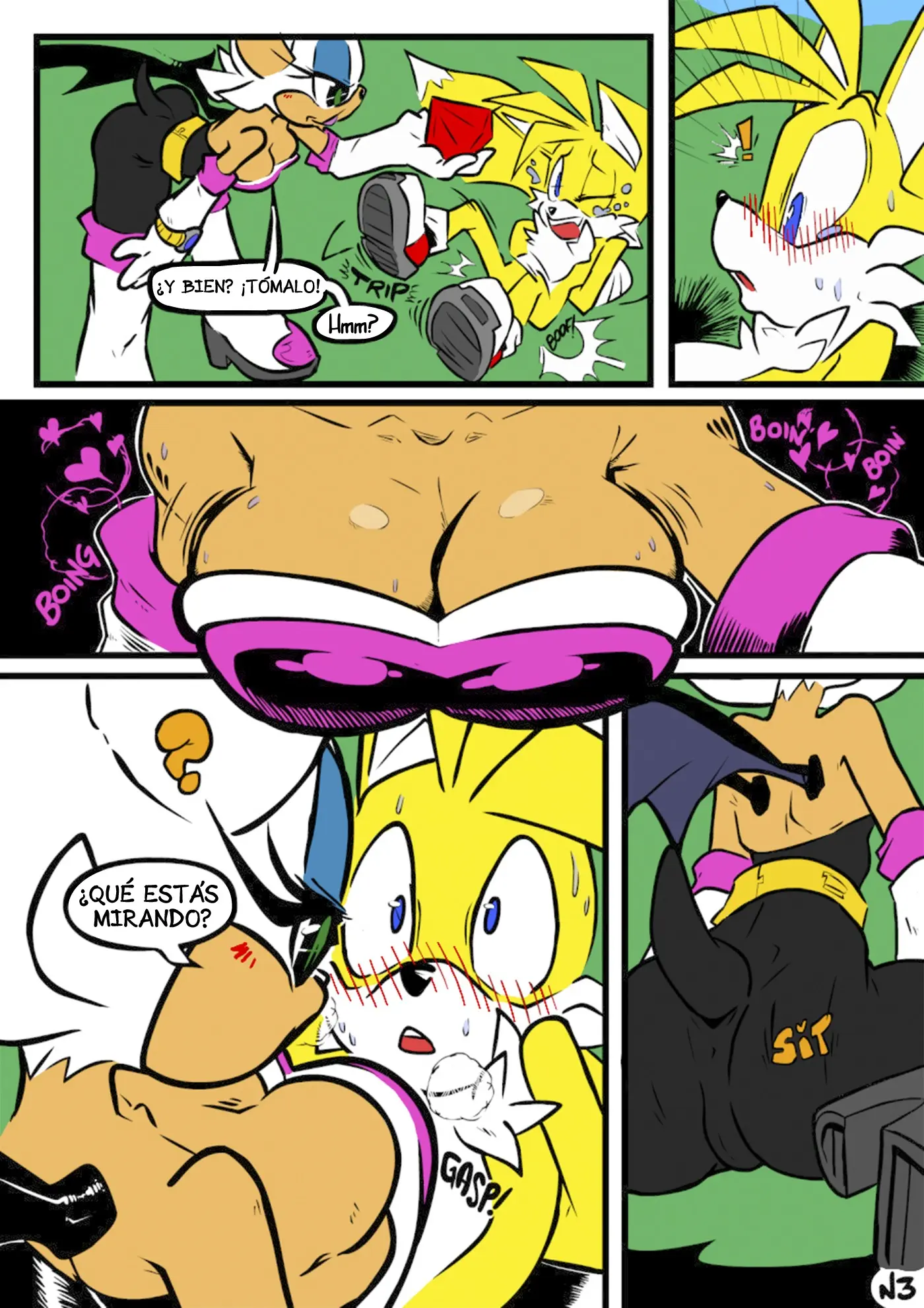 Rouge vs Tails – NanoJam - Página 3