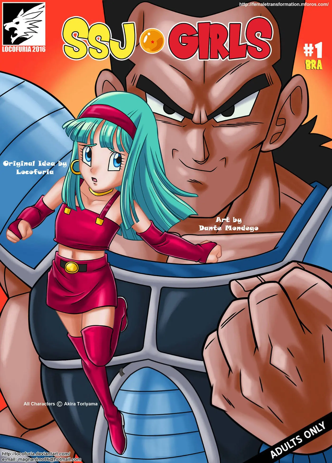SSJ Girls 1 – Bra