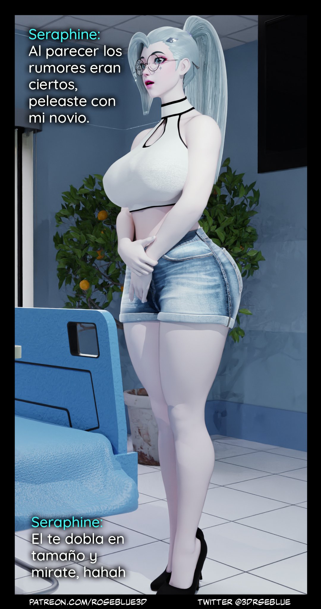 Seraphine Forbbiden Love – RoseBlue3D - Página 5