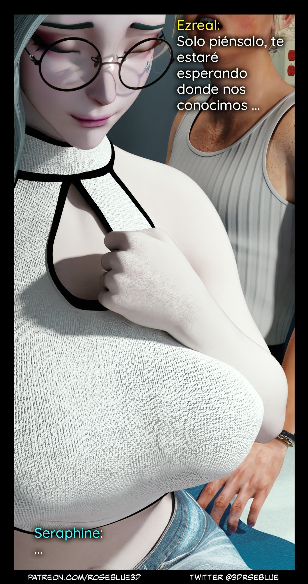 Seraphine Forbbiden Love – RoseBlue3D - Página 11
