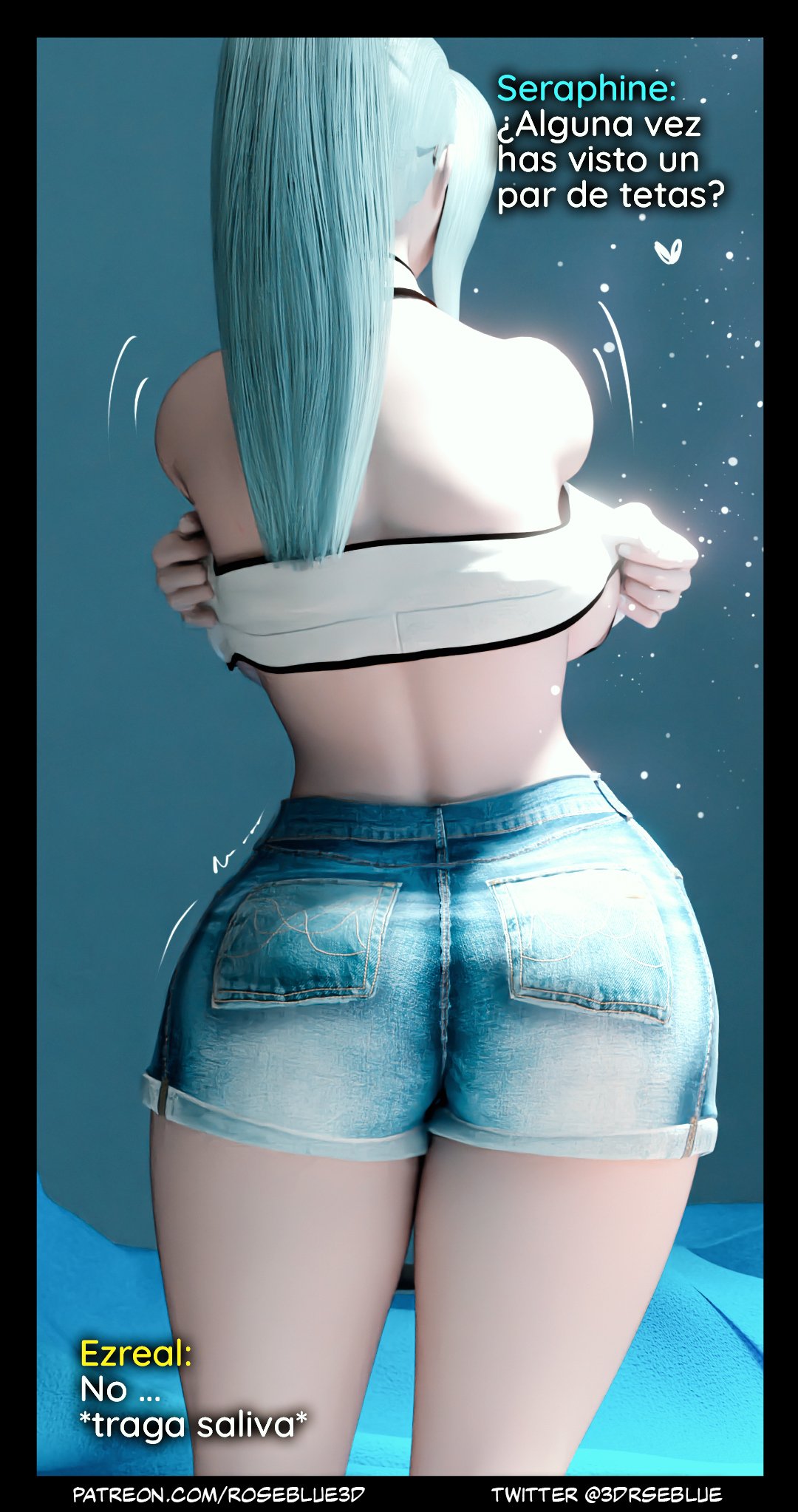 Seraphine Forbbiden Love – RoseBlue3D - Página 29