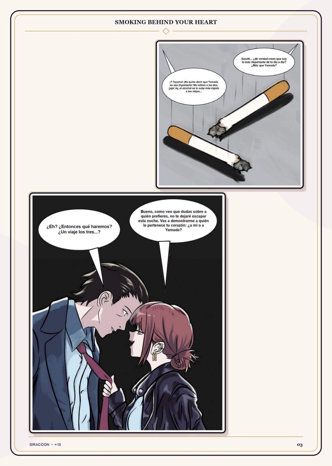 Smoking Behind Your Heart – Siracoon - Página 4