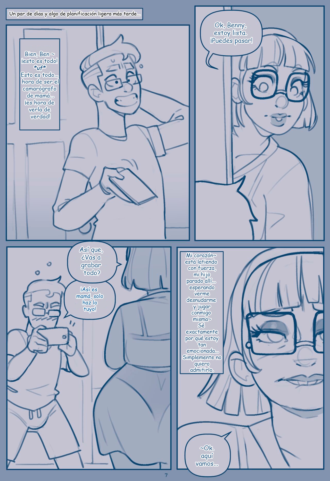Son find his mom online – Not Enough Milk - Página 8