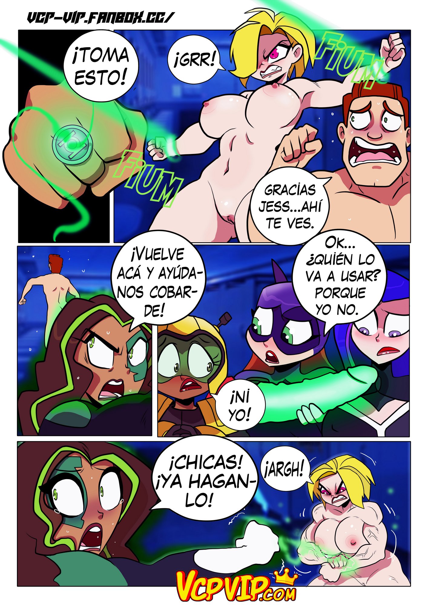 Super Hero Girls Supergirl in Heat – Gansoman - Página 13