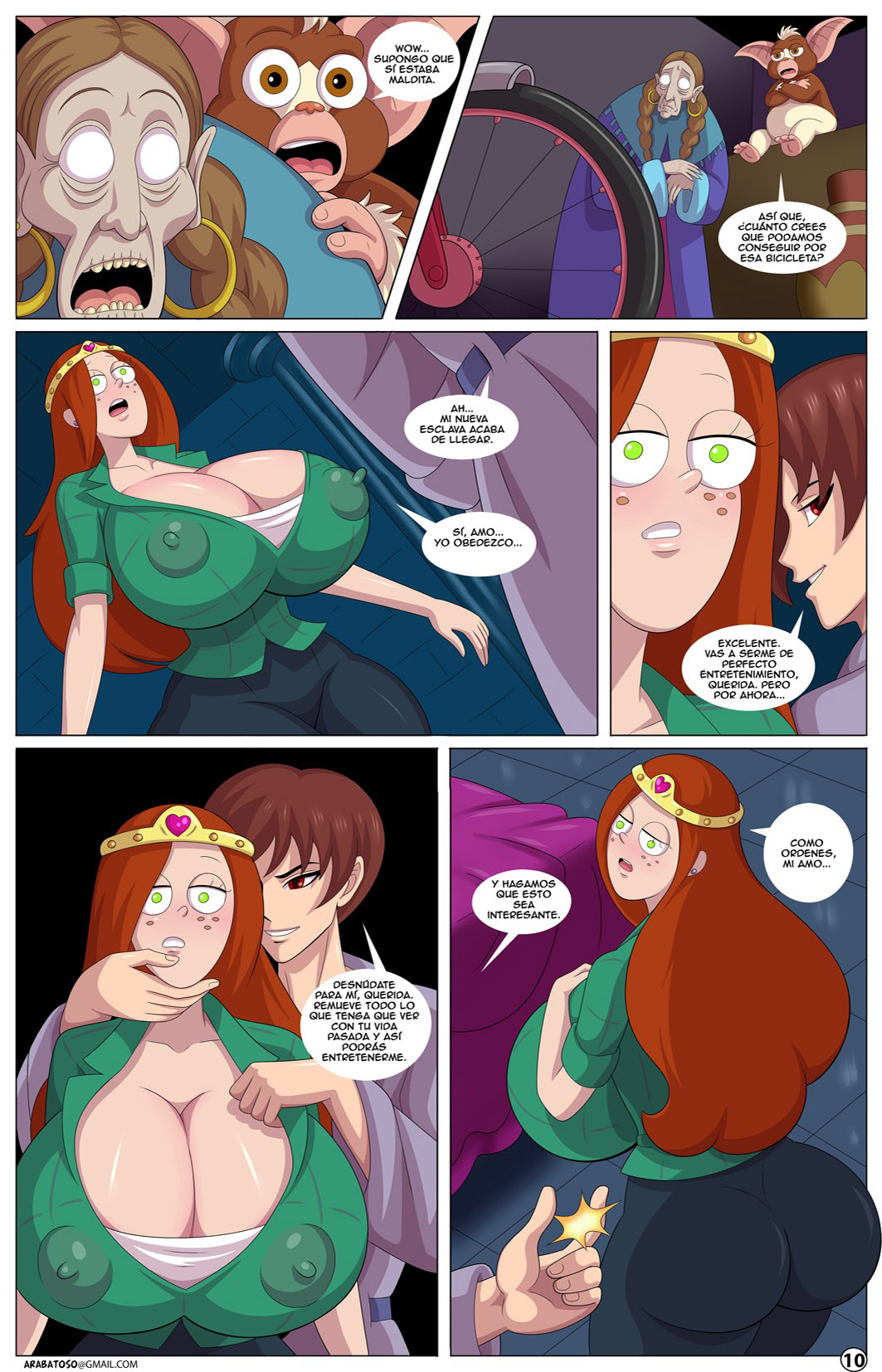 The Multiverse Hypno Harem 3 - Página 11