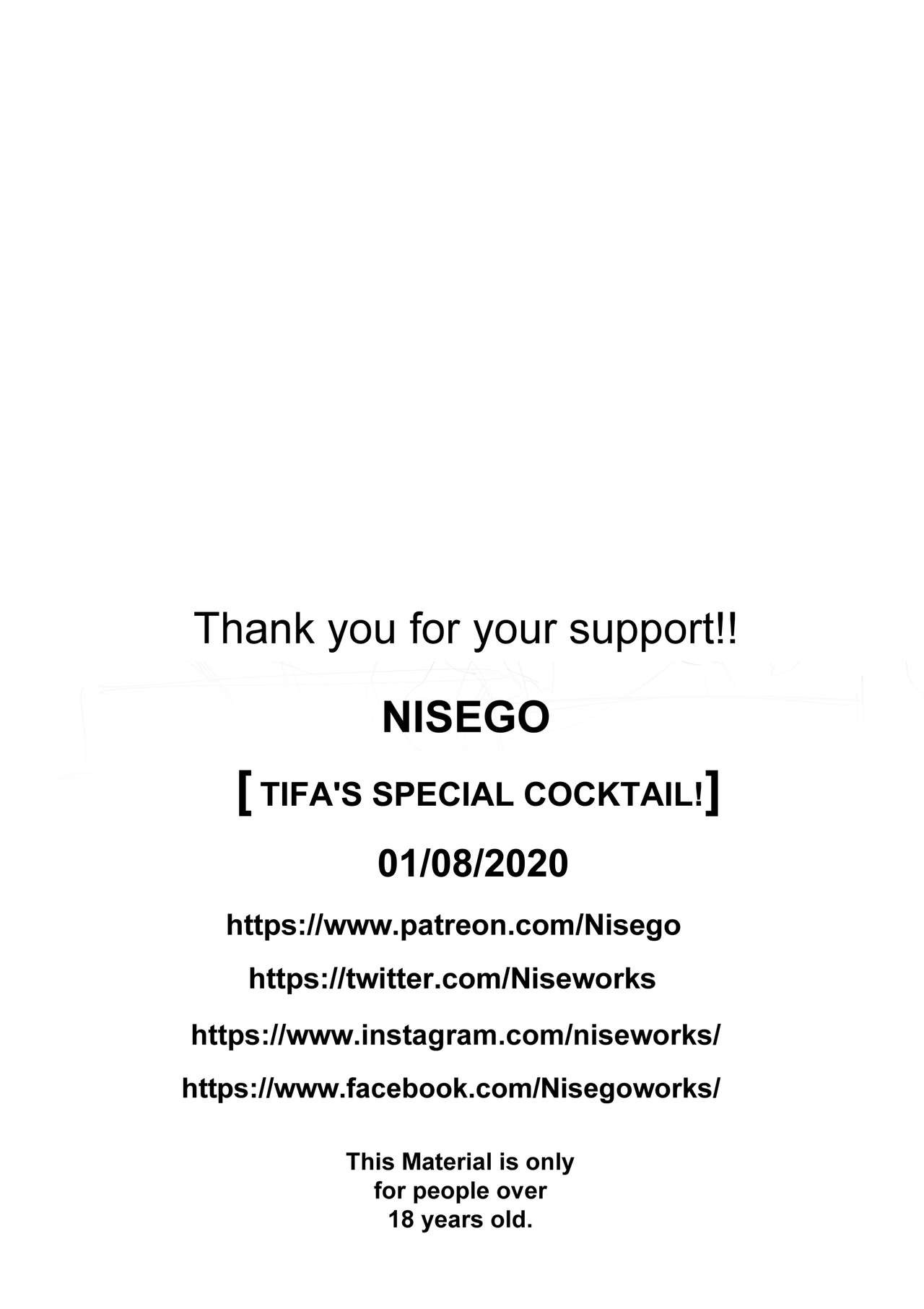 Tifa’s special Cocktail – Nisego - Página 18