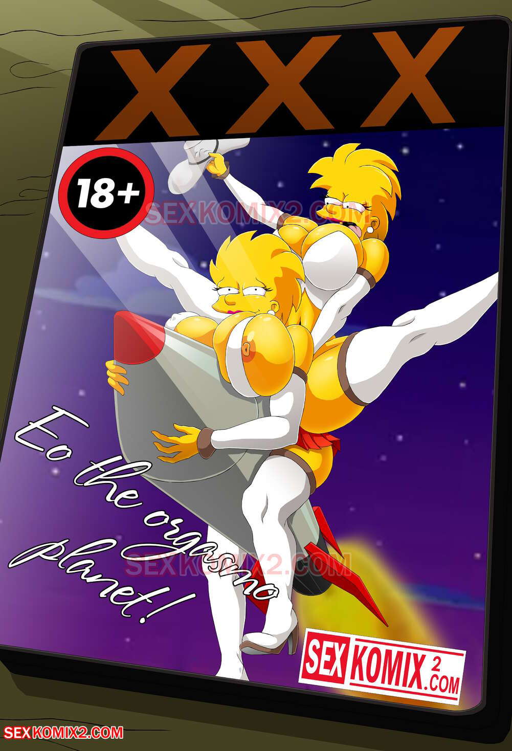To the Planet Orgasmo – SexKomix - Página 1