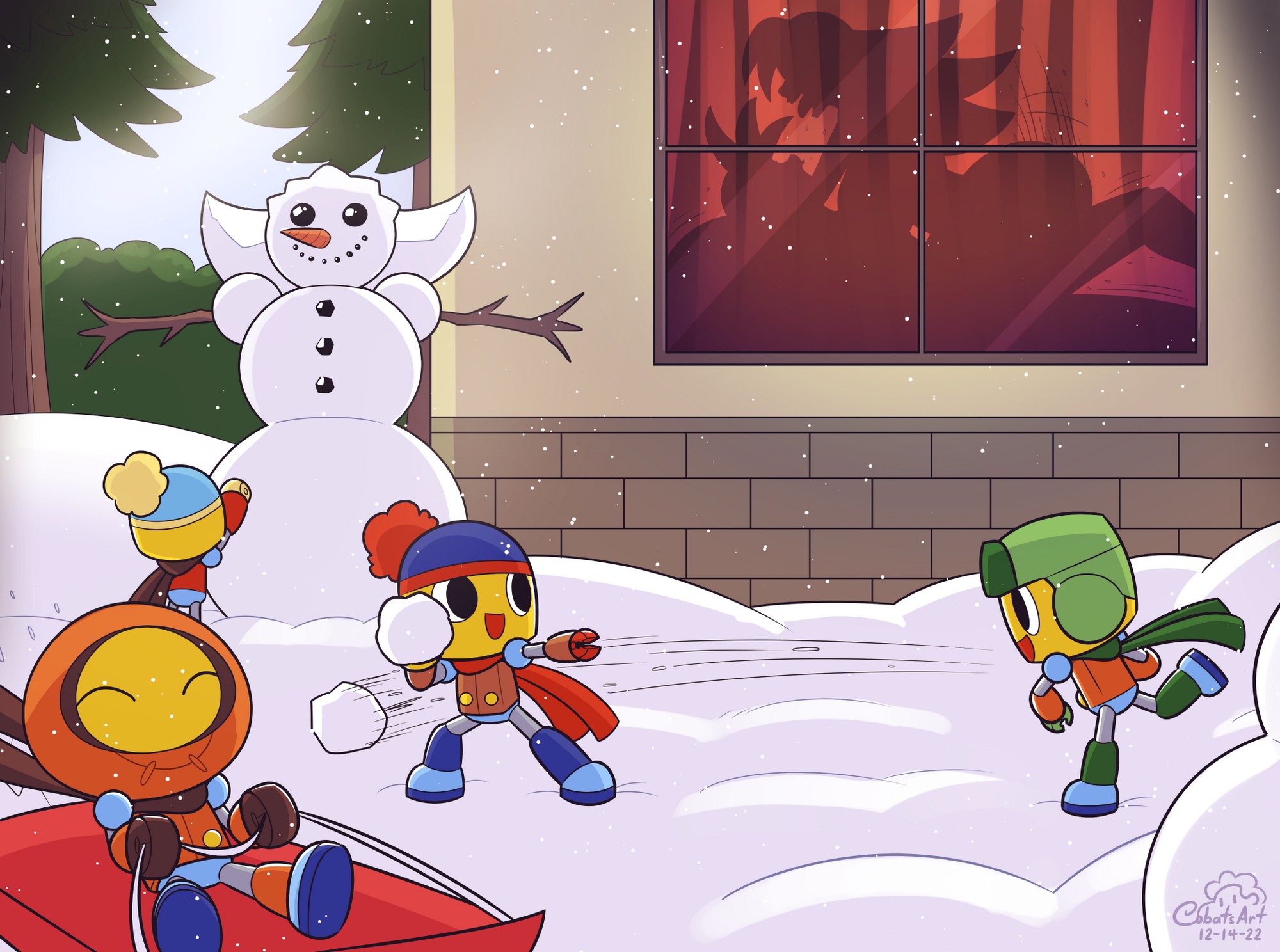 Tron x Megaman Happy Holiday – Cobatsart - Página 3