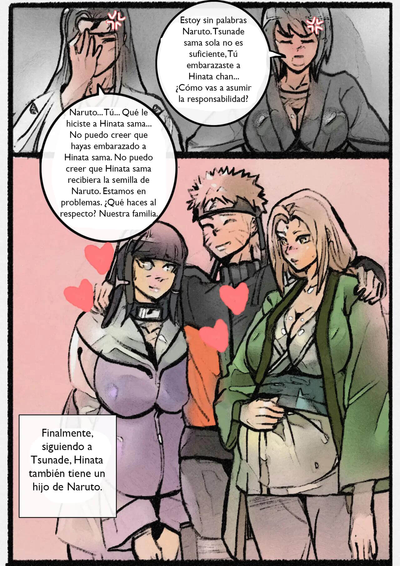 Tsunade Ayuda en la Graduacion de Naruto Comic Porno - Página 19