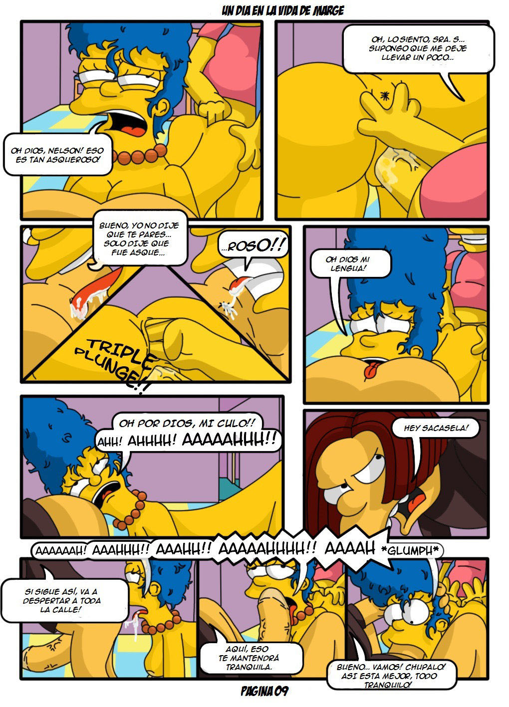 Un Dia en la Vida de Marge Simpsons 1 - Página 10