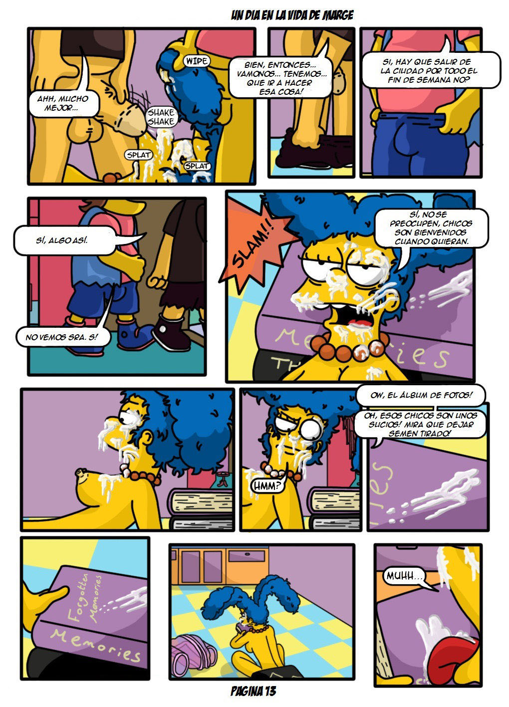 Un Dia en la Vida de Marge Simpsons 1 - Página 14