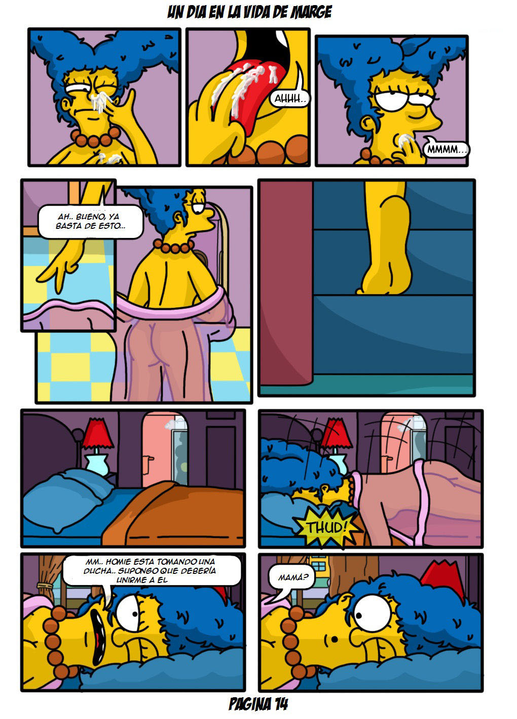 Un Dia en la Vida de Marge Simpsons 1 - Página 15