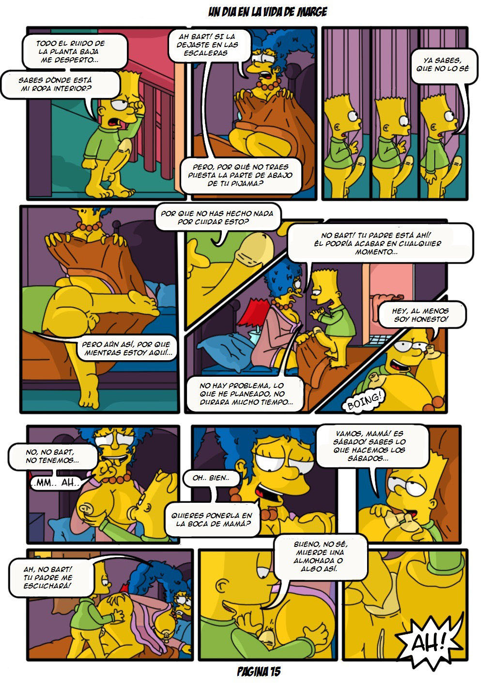 Un Dia en la Vida de Marge Simpsons 1 - Página 16