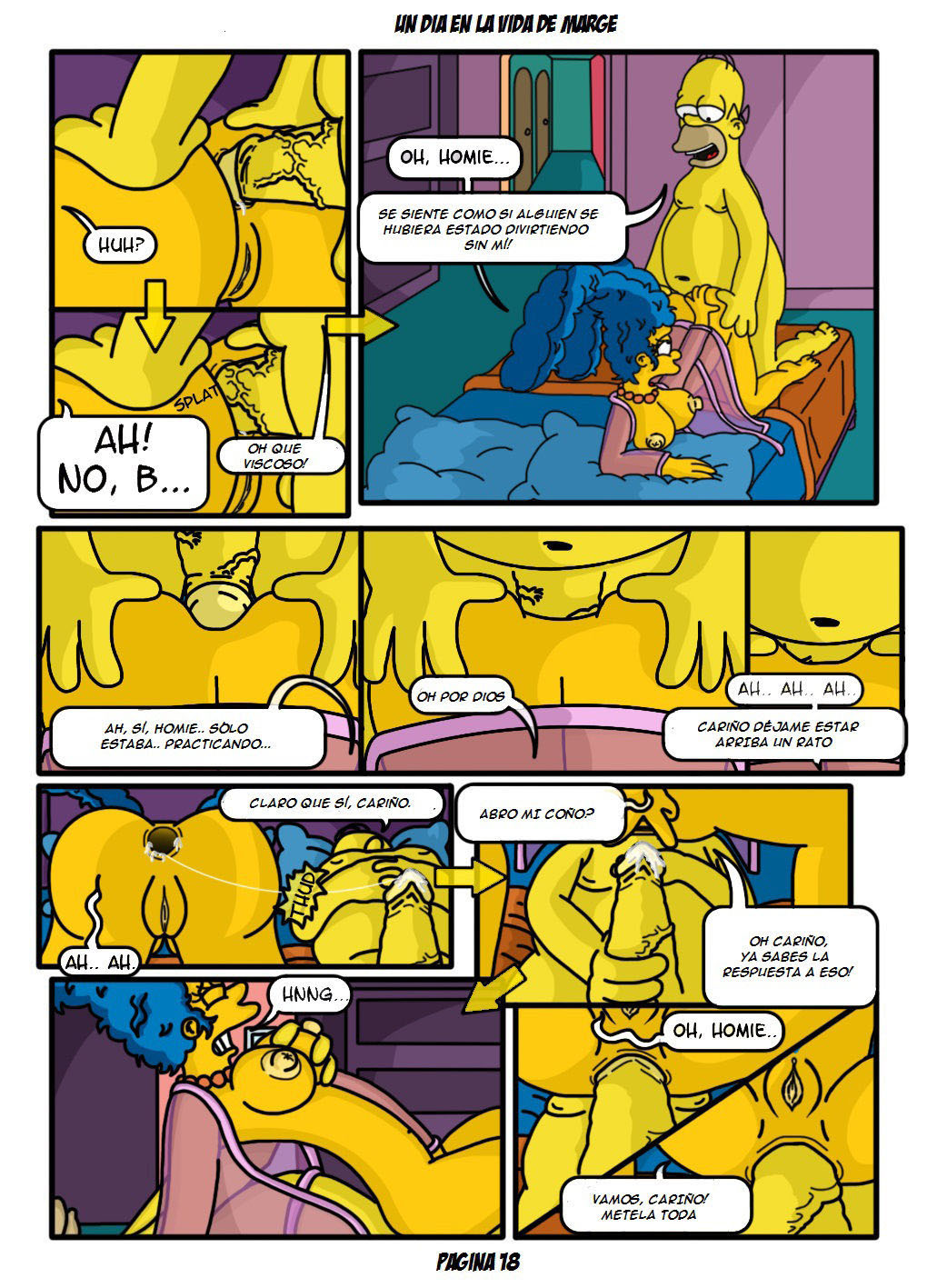 Un Dia en la Vida de Marge Simpsons 1 - Página 19