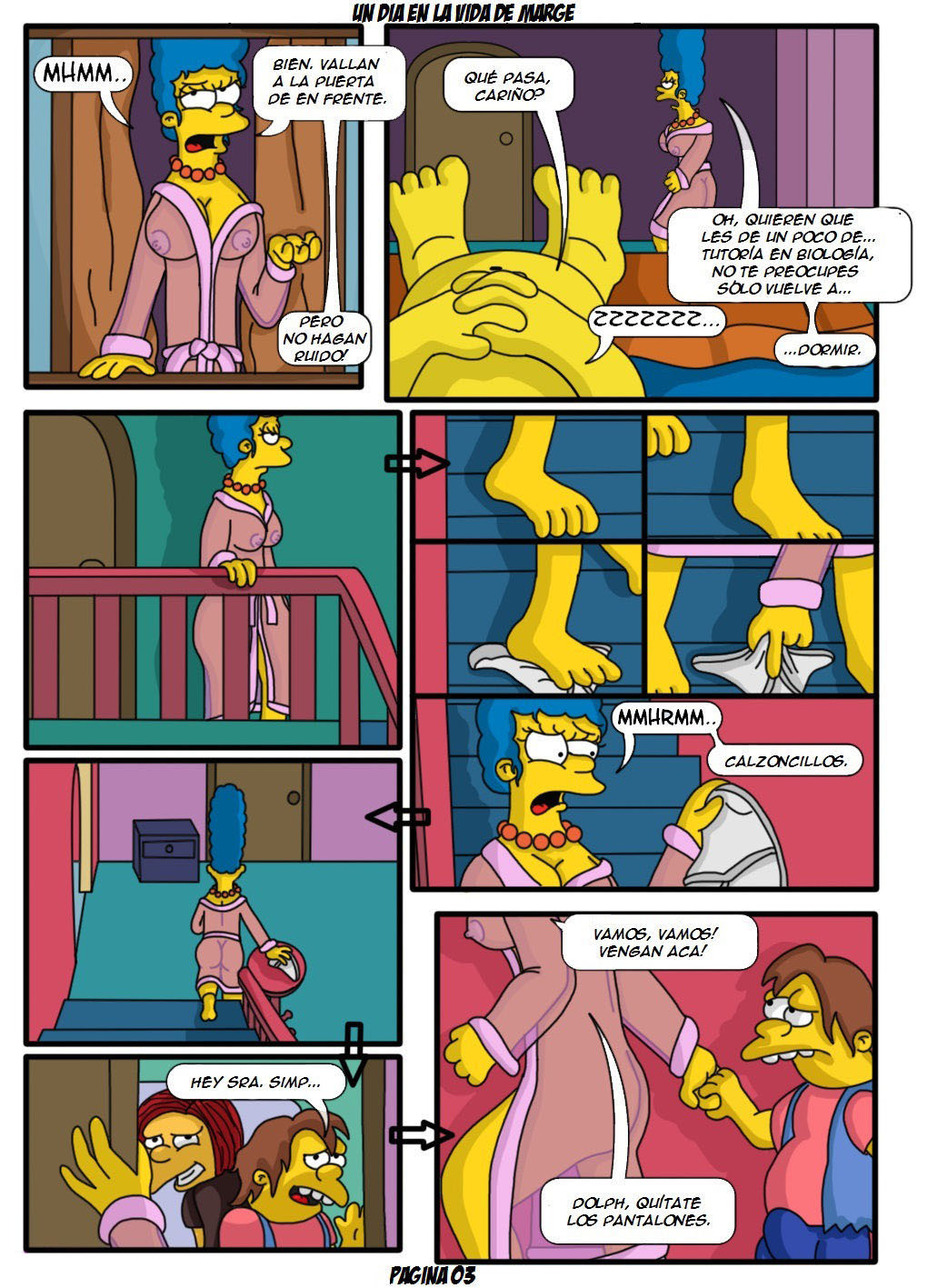 Un Dia en la Vida de Marge Simpsons 1 - Página 4