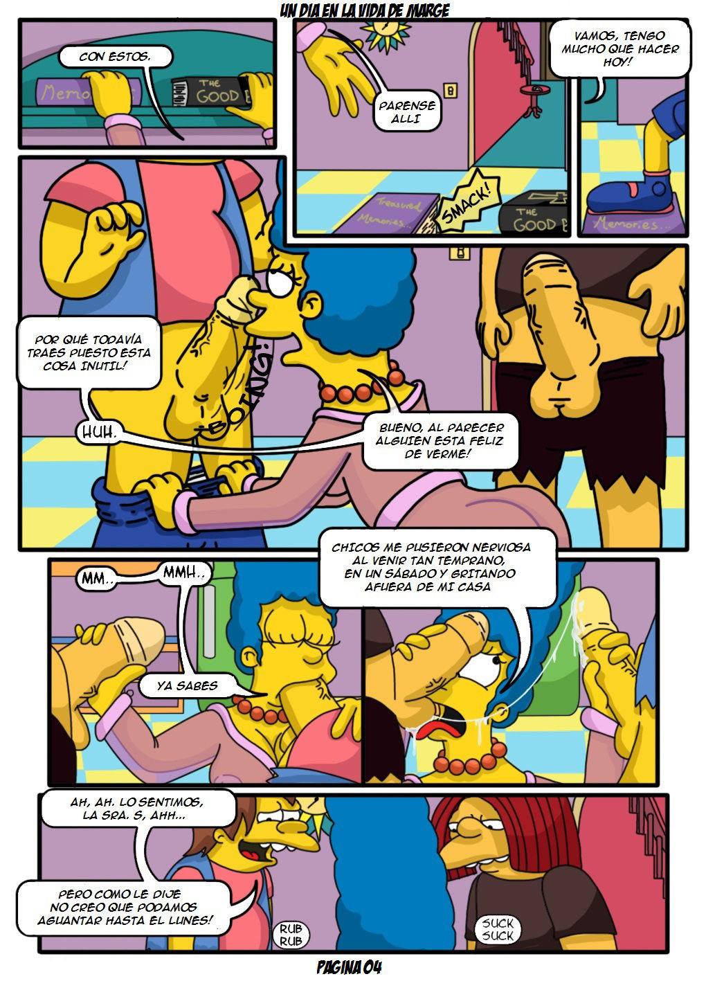 Un Dia en la Vida de Marge Simpsons 1 - Página 5