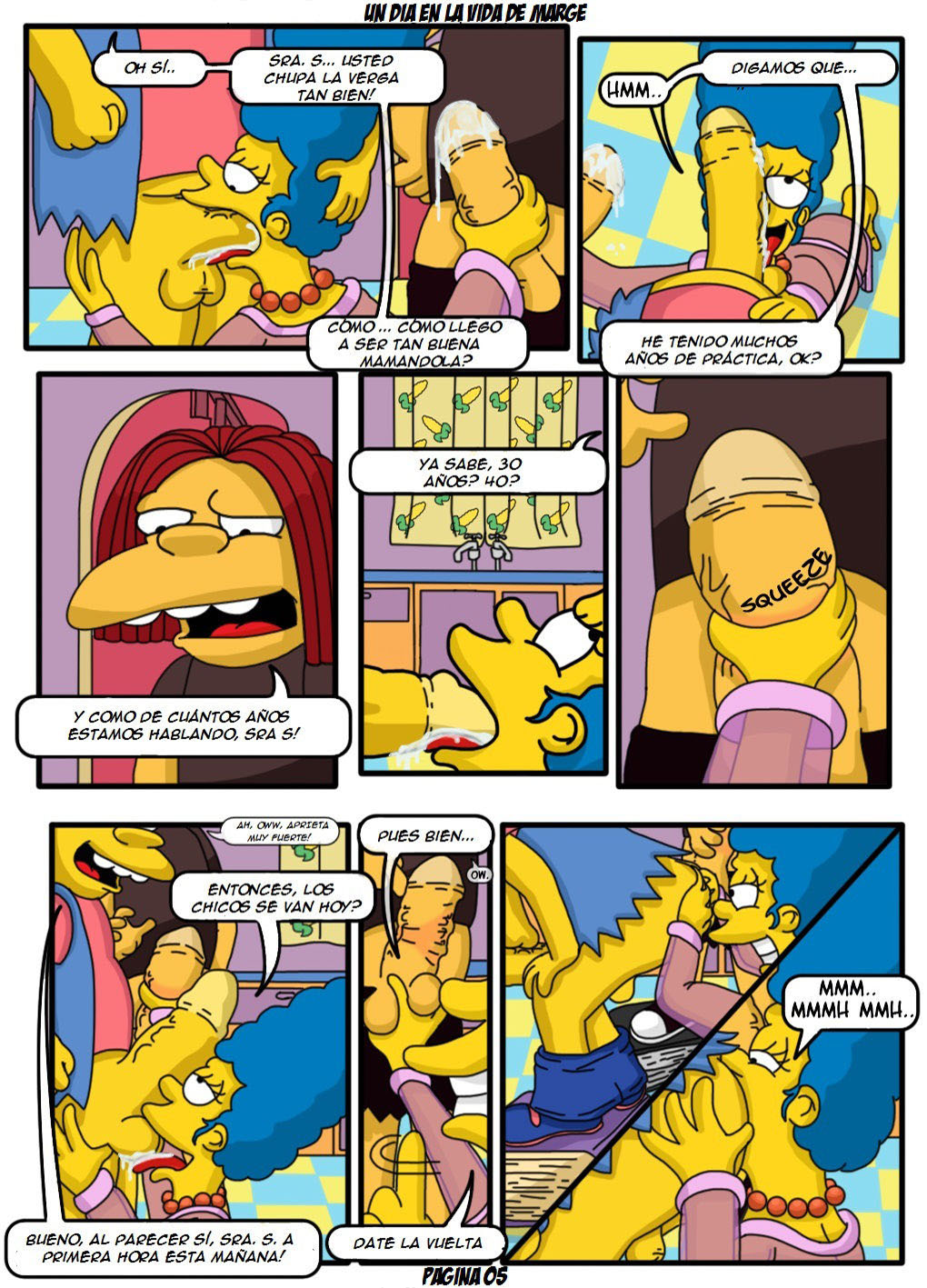 Un Dia en la Vida de Marge Simpsons 1 - Página 6