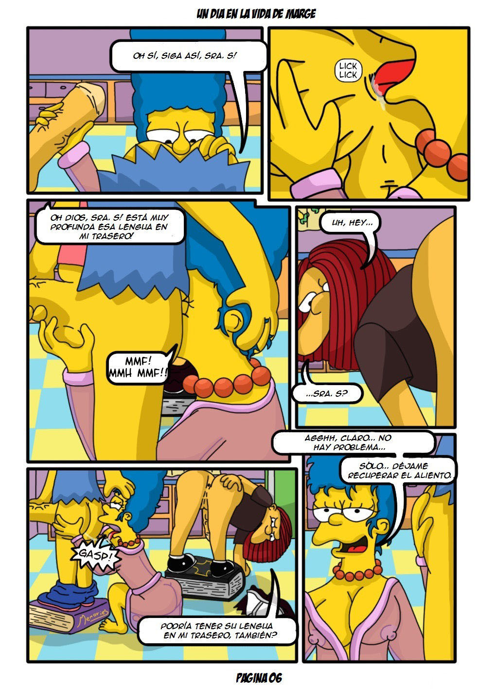 Un Dia en la Vida de Marge Simpsons 1 - Página 7