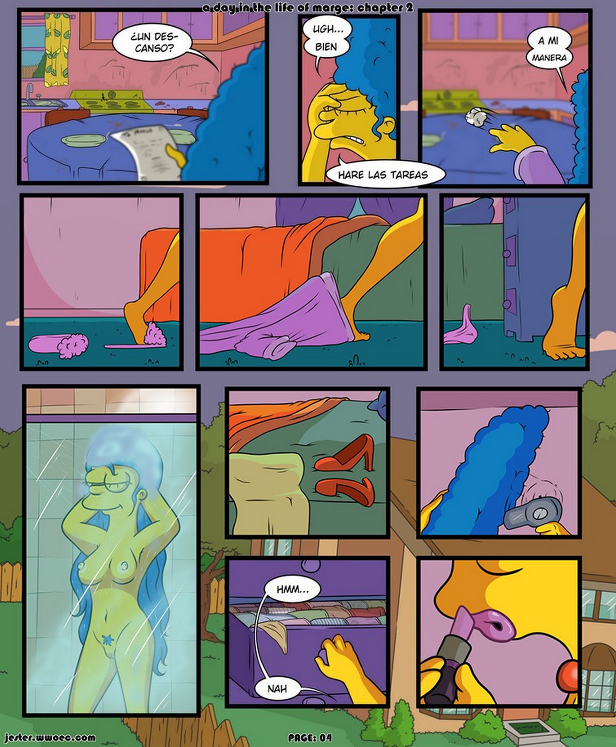 Un Dia en la Vida de Marge Simpsons 2 - Página 4