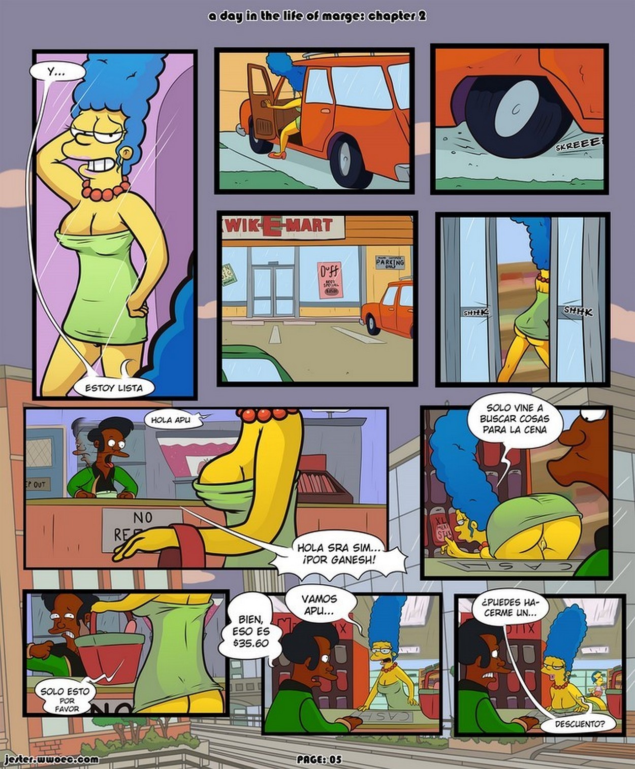 Un Dia en la Vida de Marge Simpsons 2 - Página 5