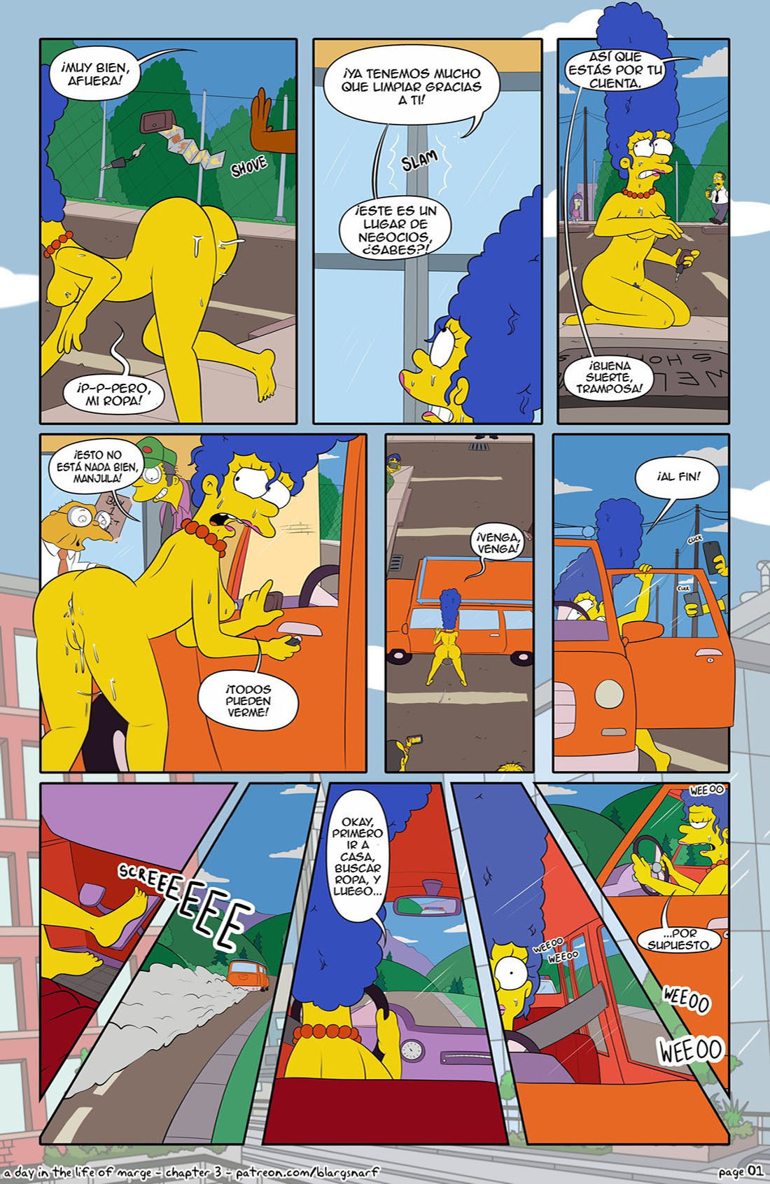 Un Dia en la Vida de Marge Simpsons 3 - Página 1