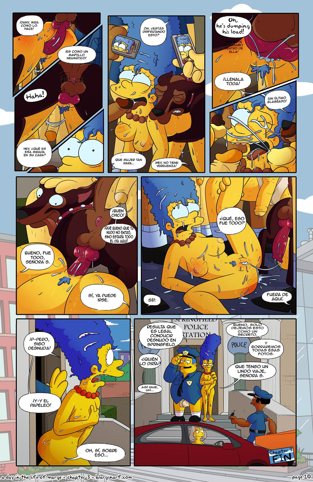 Un Dia en la Vida de Marge Simpsons 3 - Página 10