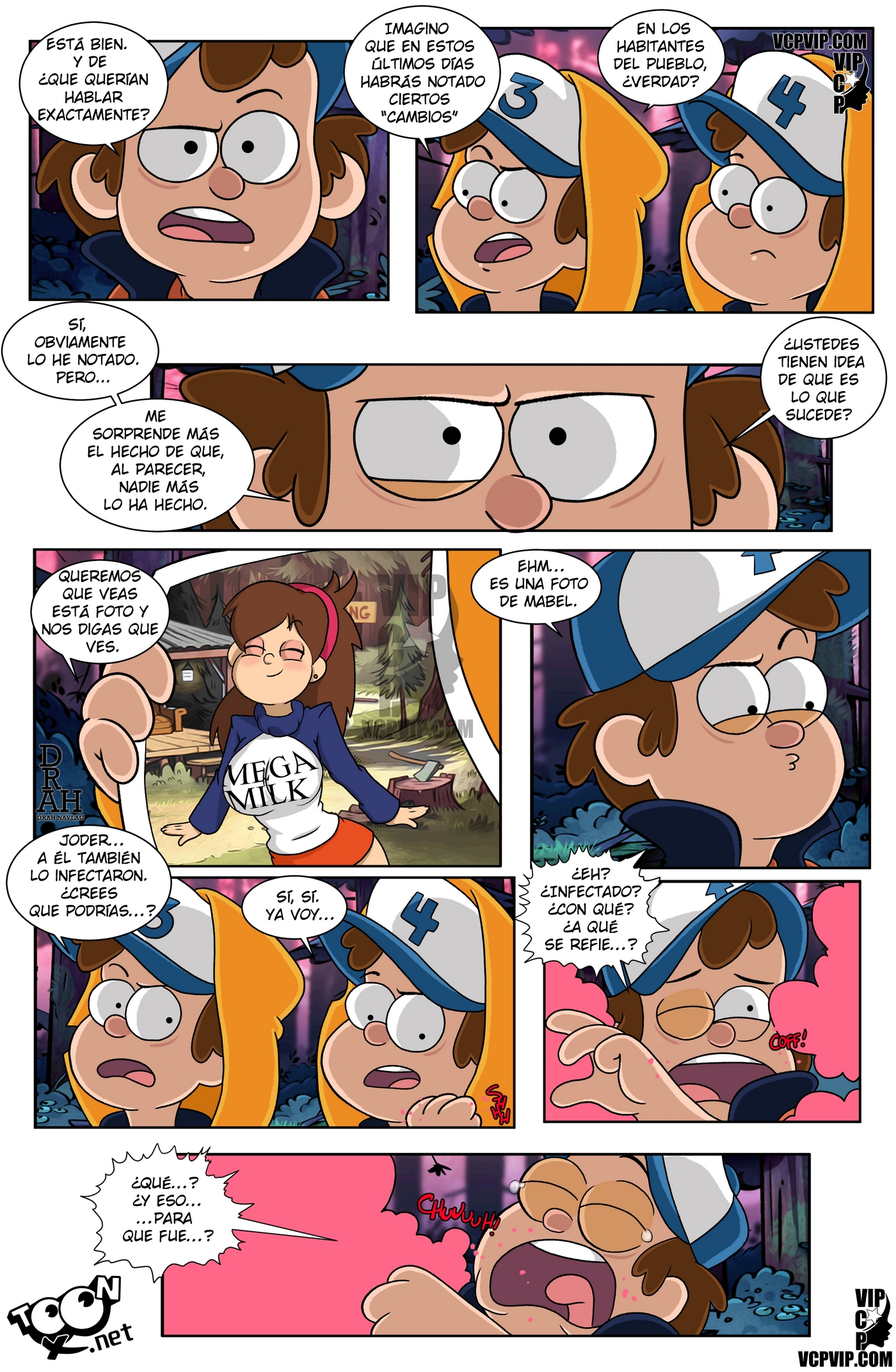 Un Verano de Placer 5 – Gravity Falls - Página 4