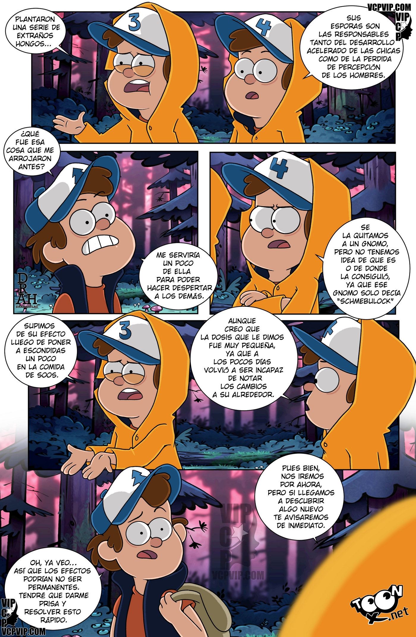 Un Verano de Placer 5 – Gravity Falls - Página 6
