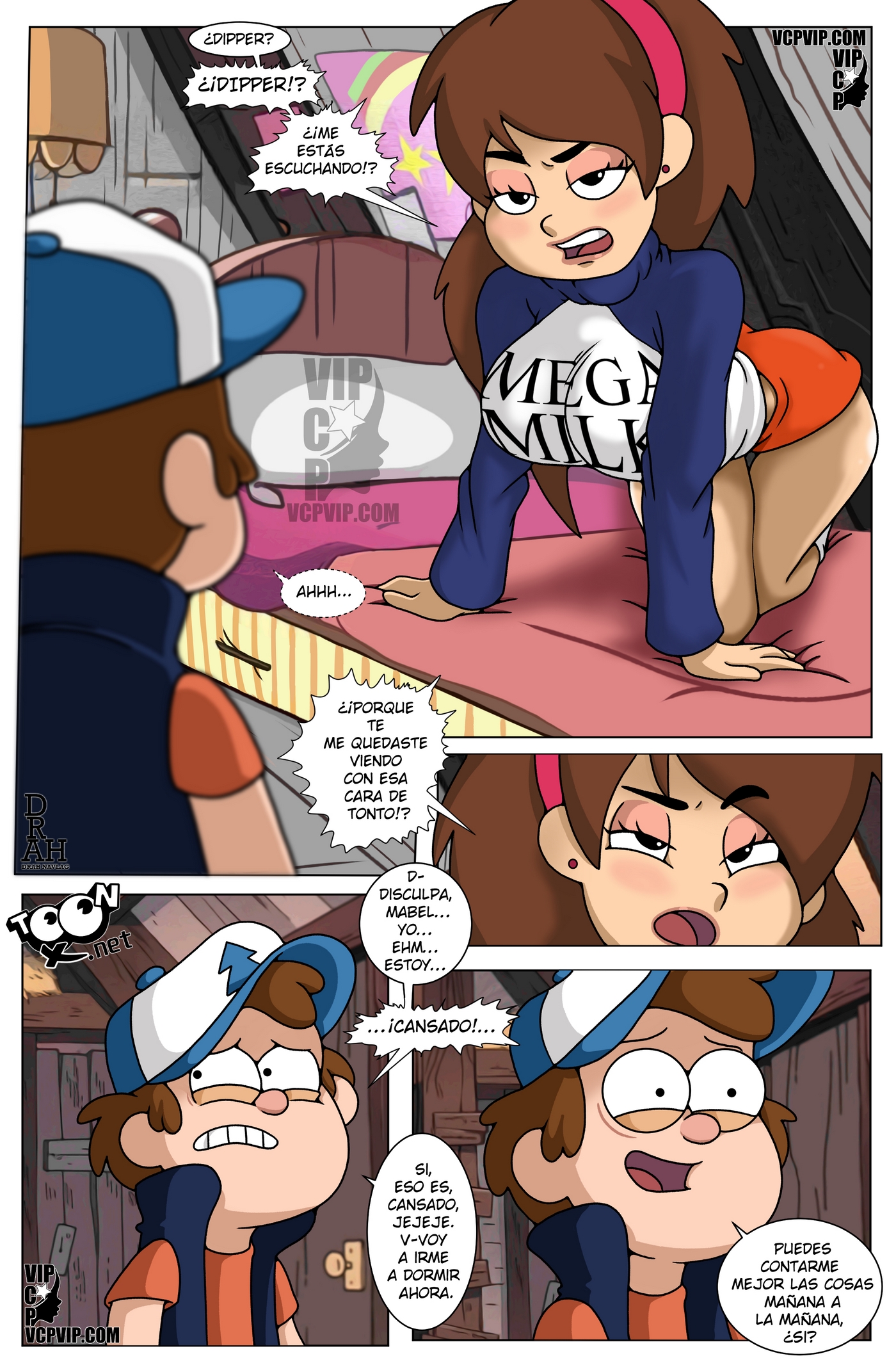 Un Verano de Placer 5 – Gravity Falls - Página 9