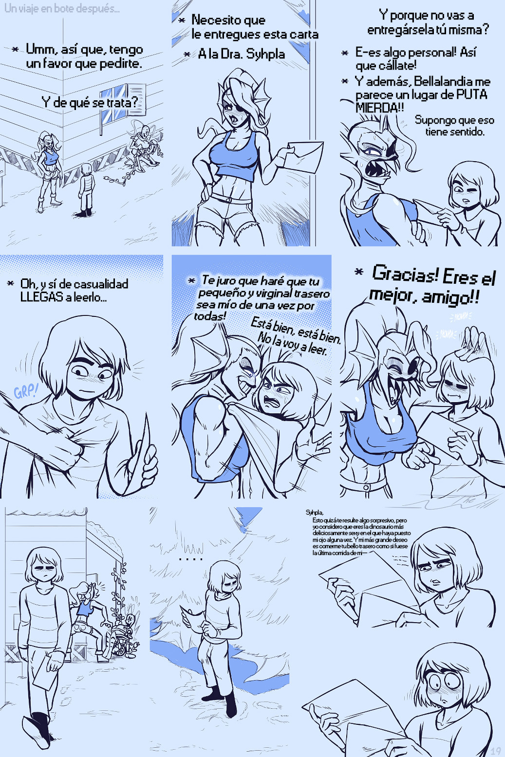 Under(Her)Tail 7 - Página 20