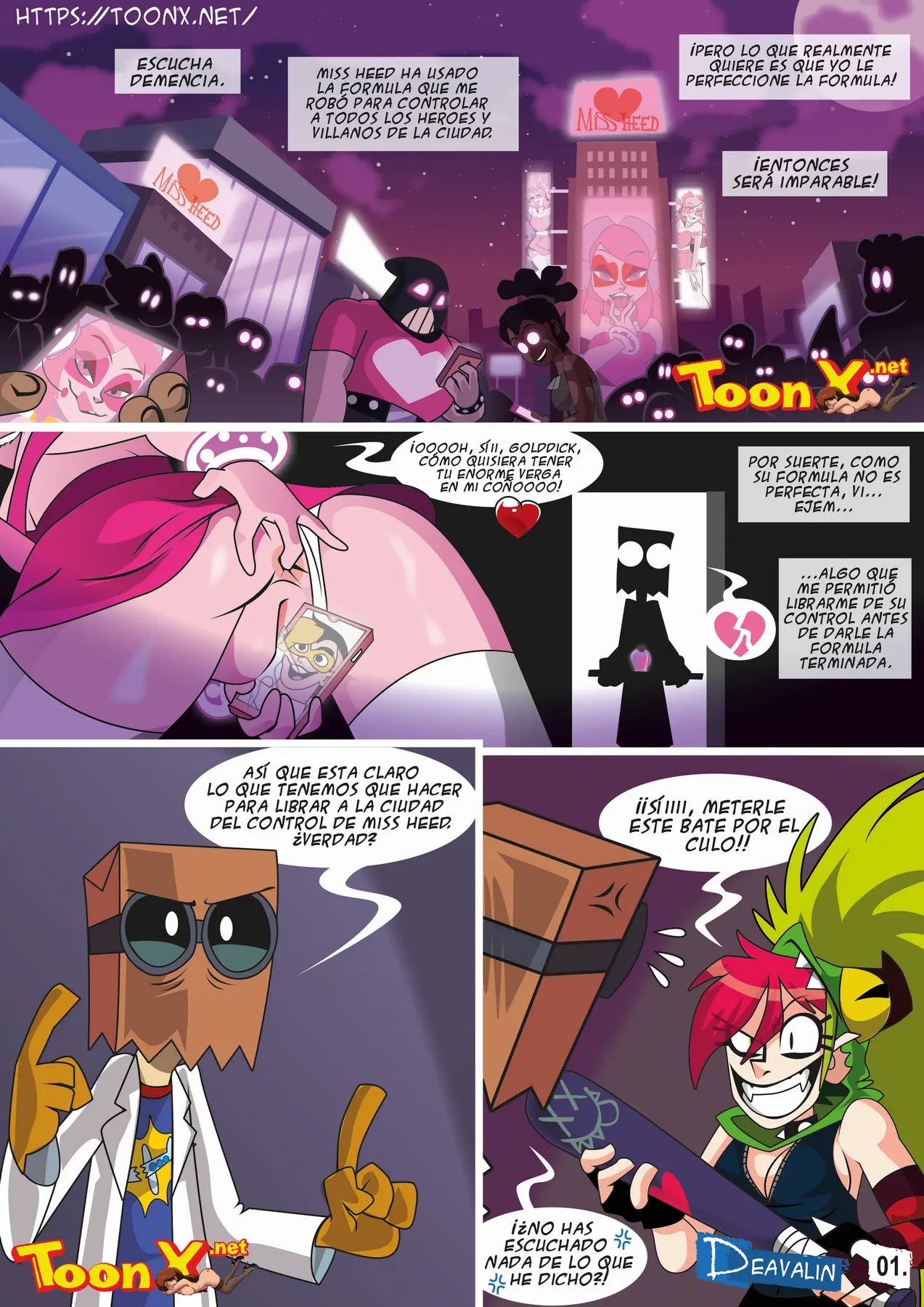 Villainous – Miss Heed – Deavalin - Página 2