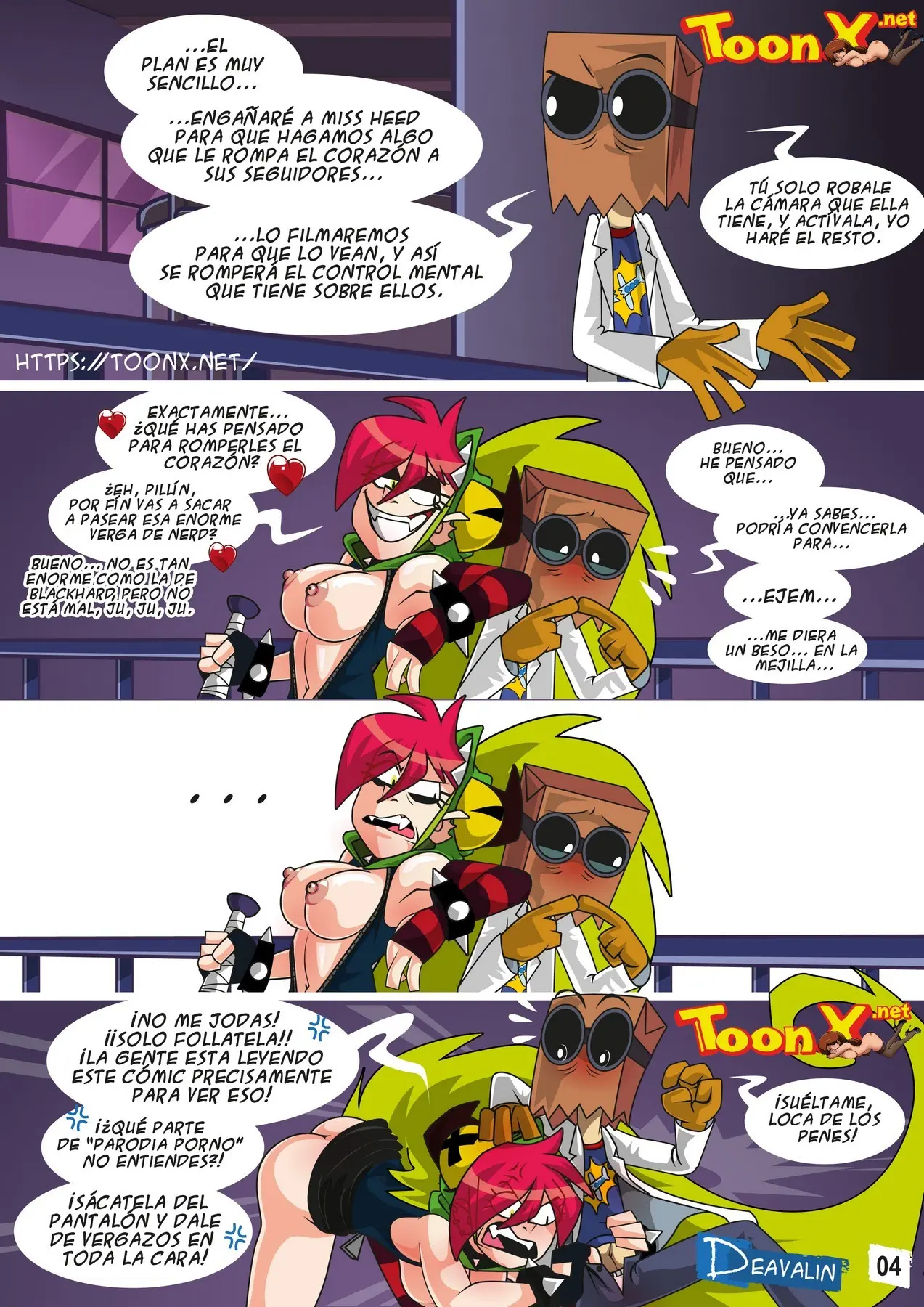 Villainous – Miss Heed – Deavalin - Página 5