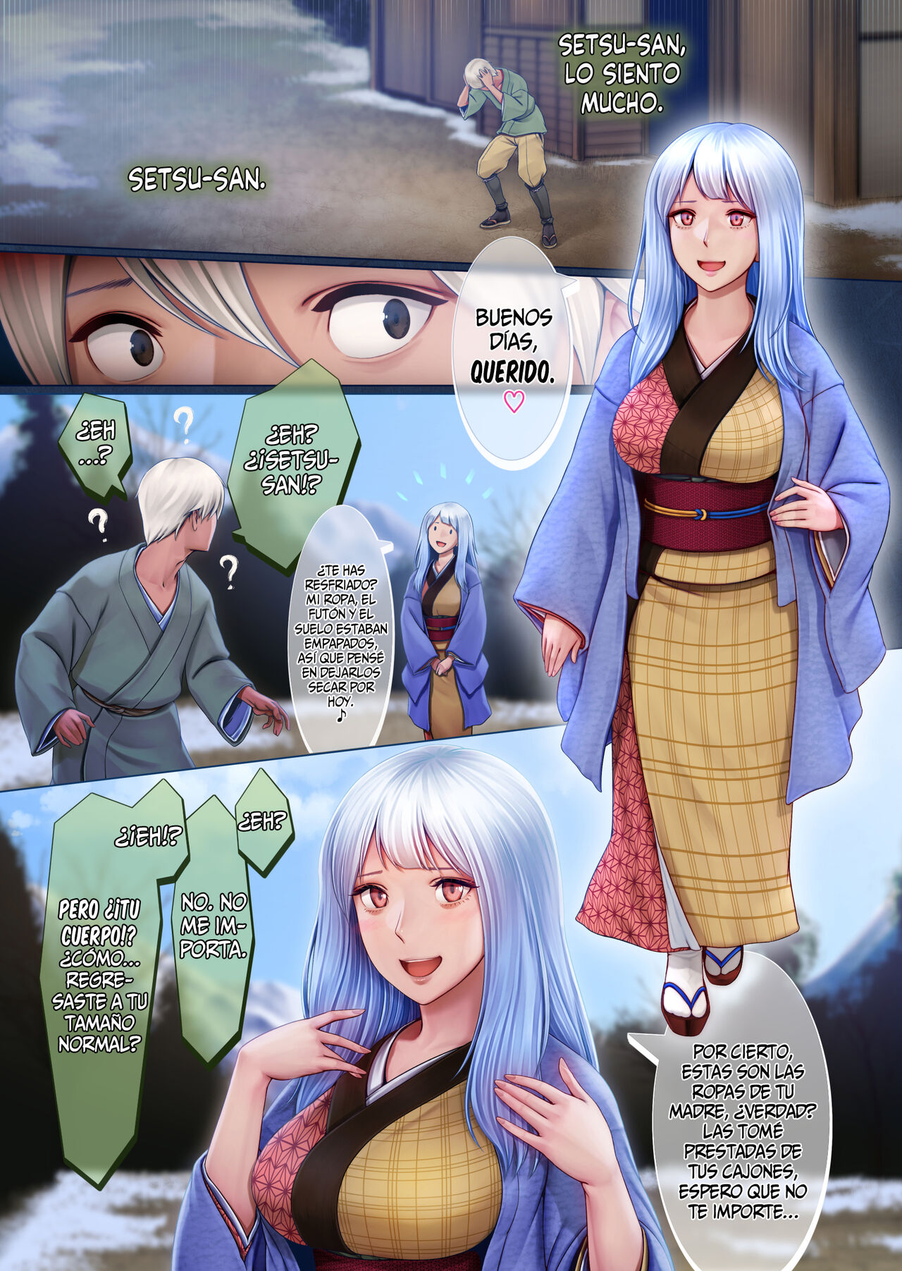 Yotogi no Yukionna Setsu – Atatamenai to, Koorimasu - Página 35