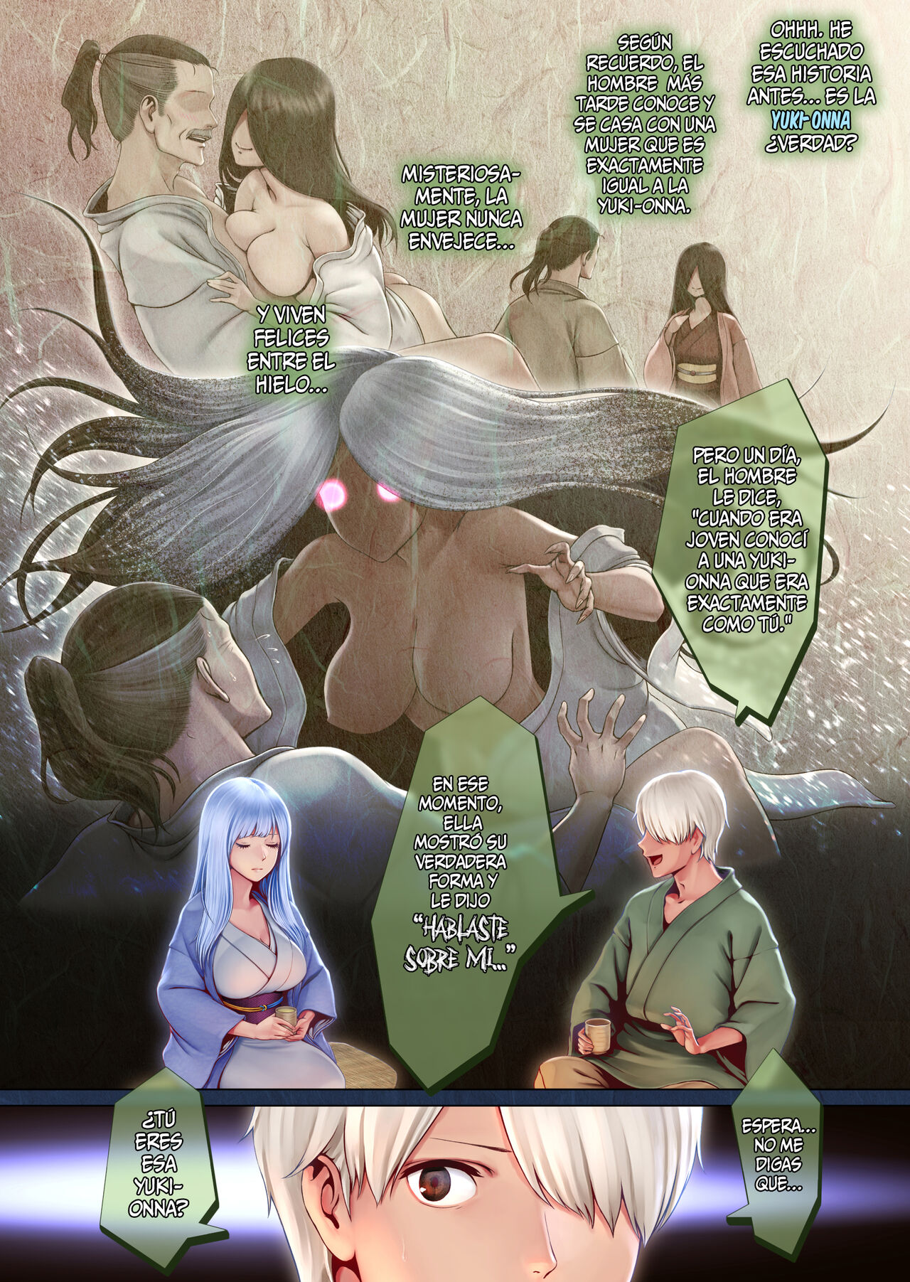 Yotogi no Yukionna Setsu – Atatamenai to, Koorimasu - Página 7